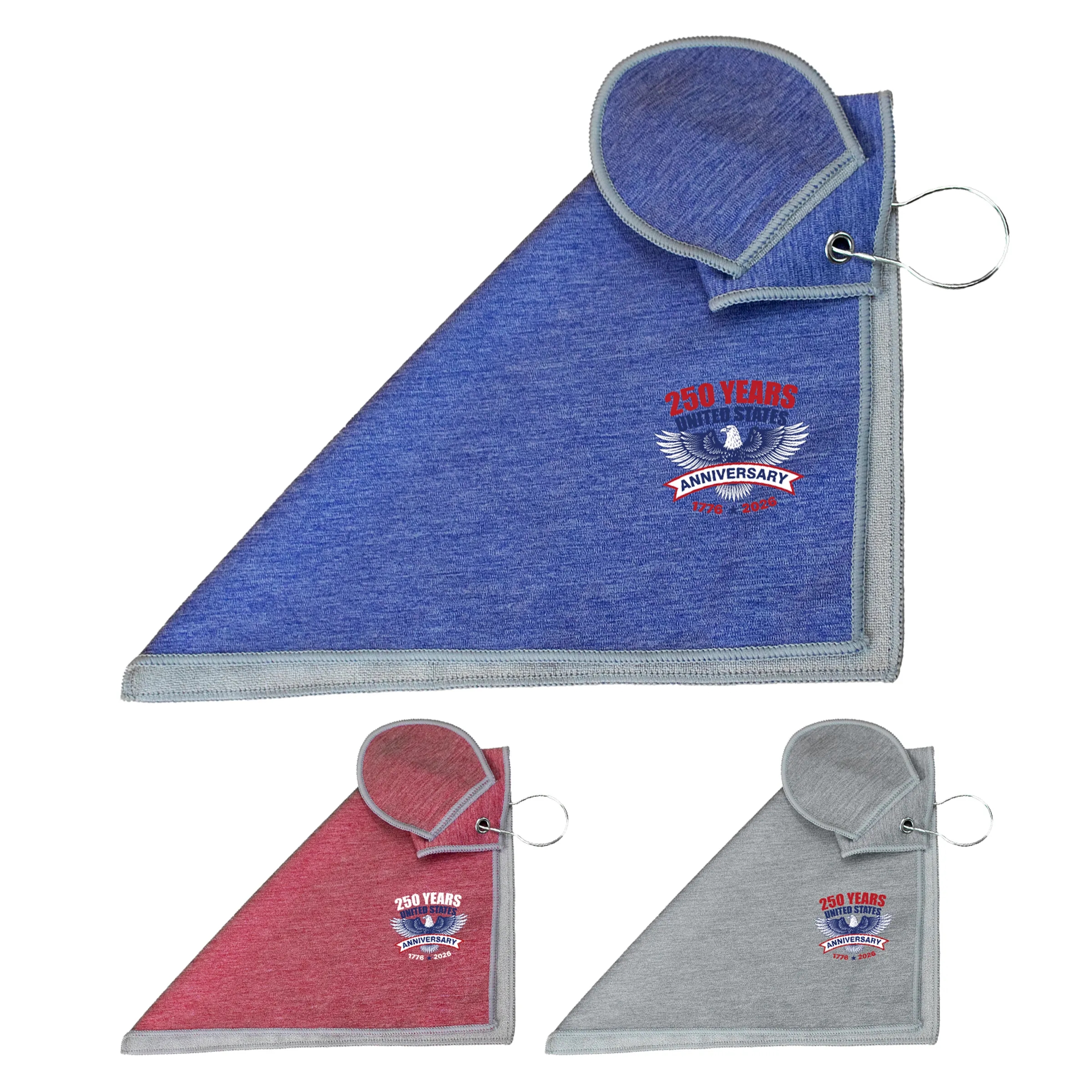 Patriotic Heather Golf Towel 10
