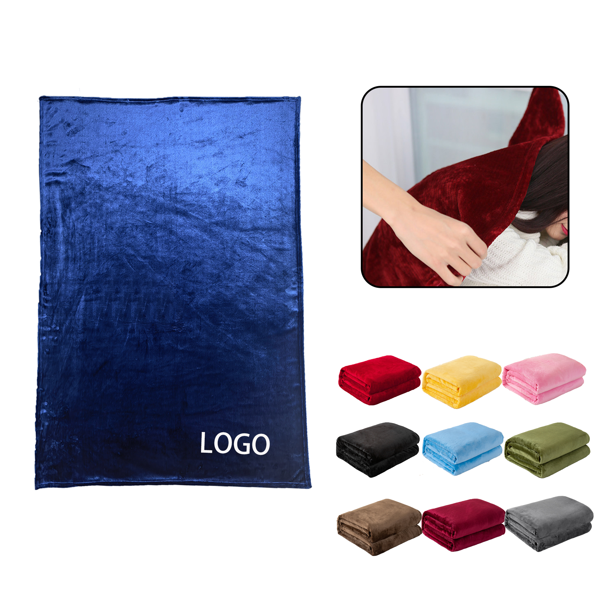 MOQ:5pcs Cross-Border Design Blanket 4