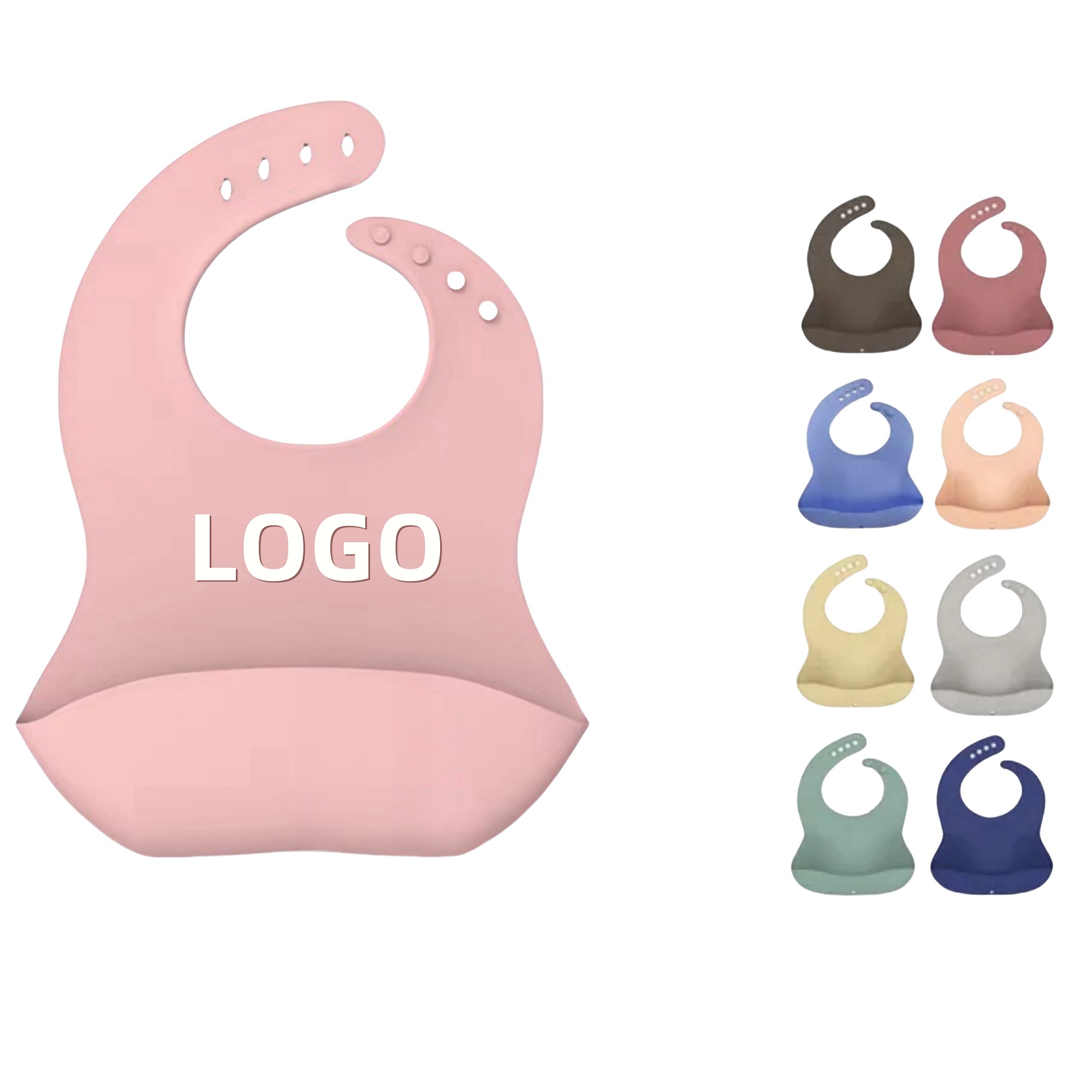 Silicone Baby Waterproof Bib 2