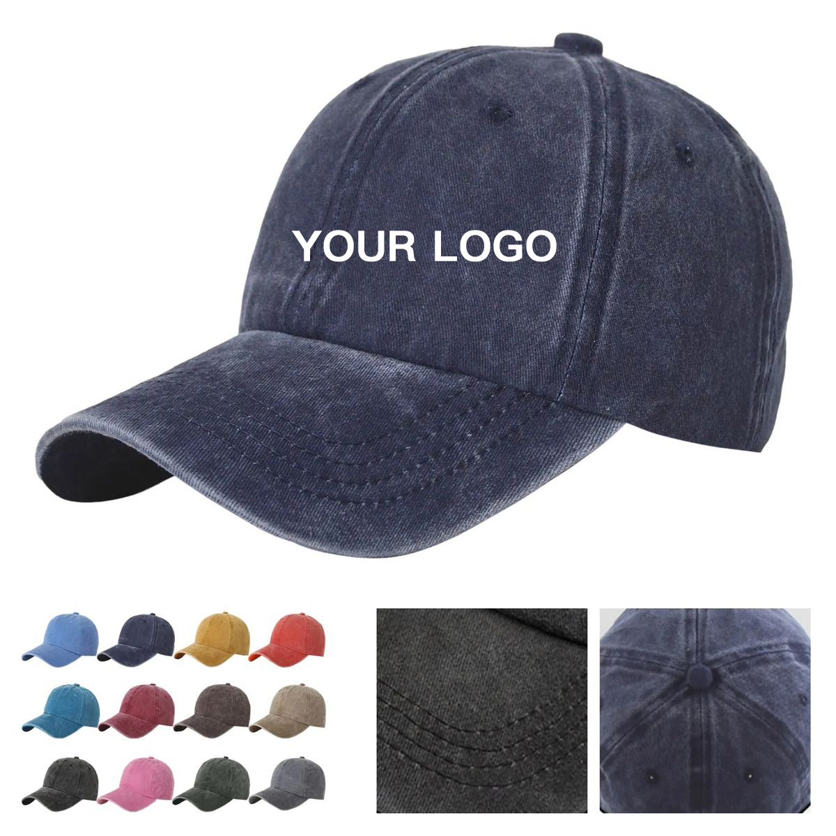 Soft Washed Baseball Hat for Sports and Outdoor Use