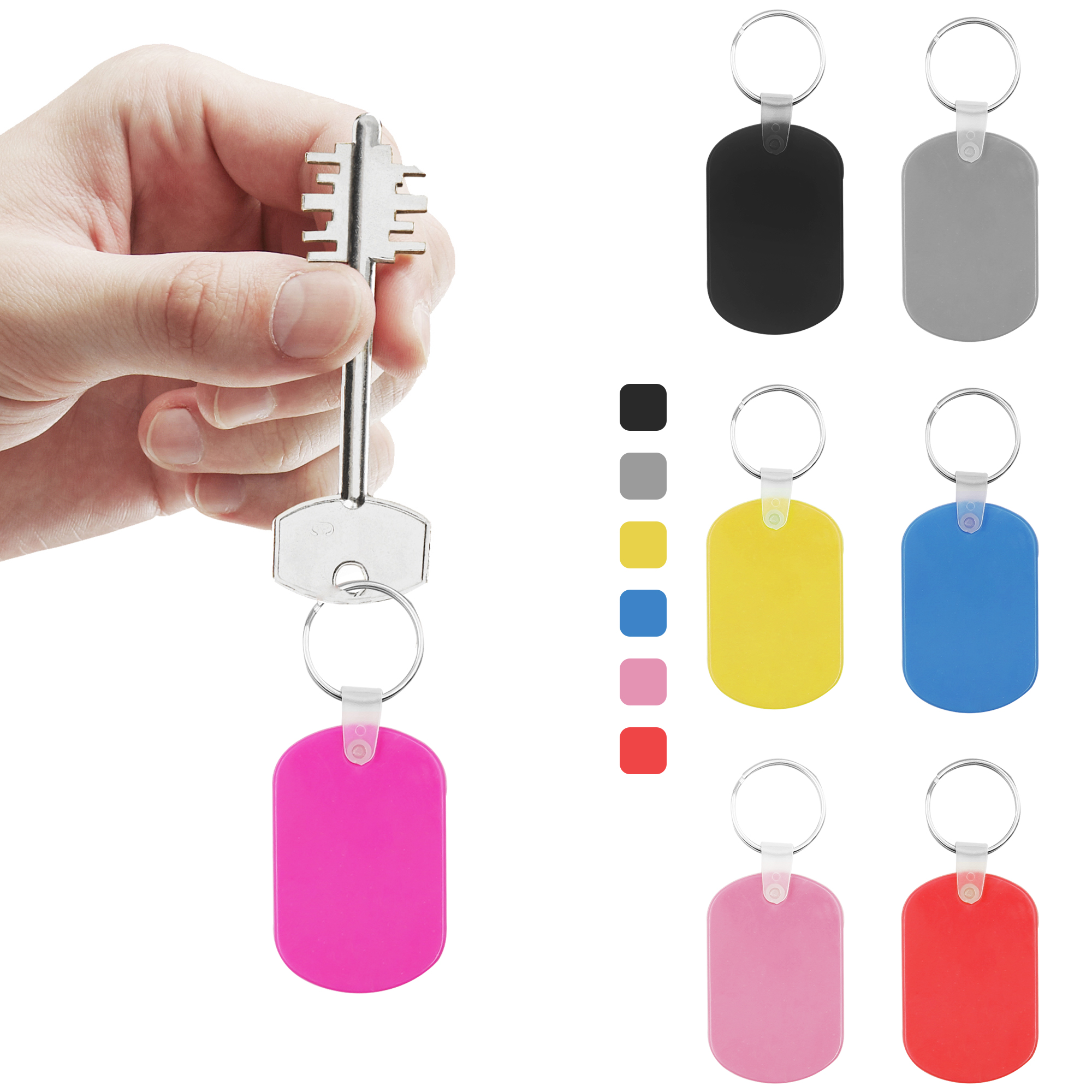 Vinyl Key Chain Full Color