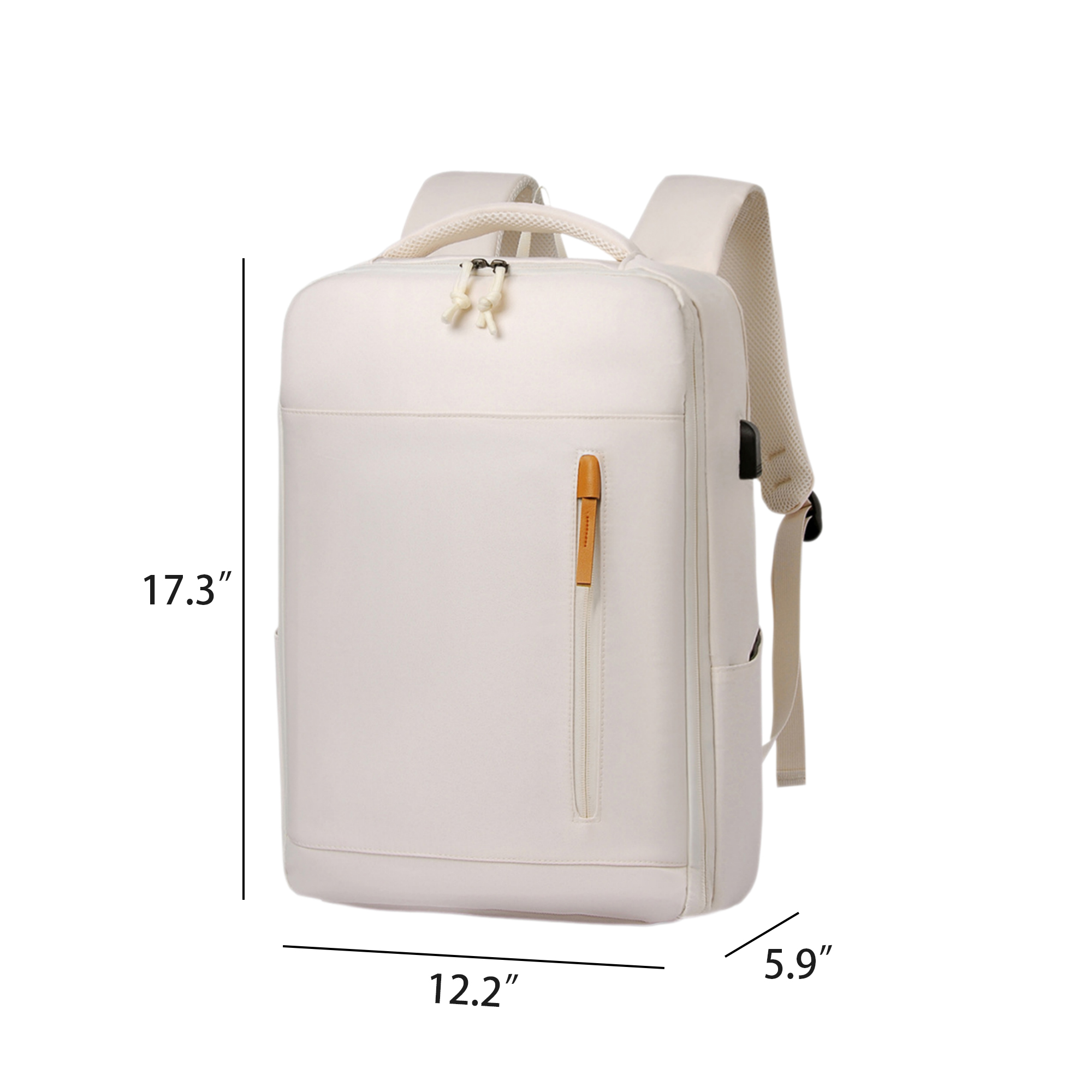 USB Port Simple Versatile Travel Backpack 2
