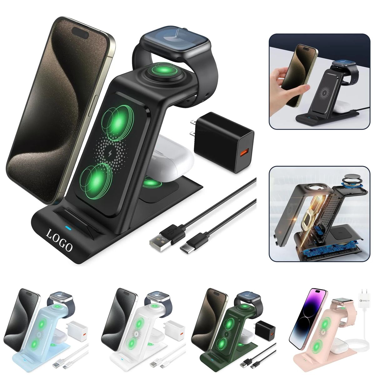 3 In 1 Wireless Charger