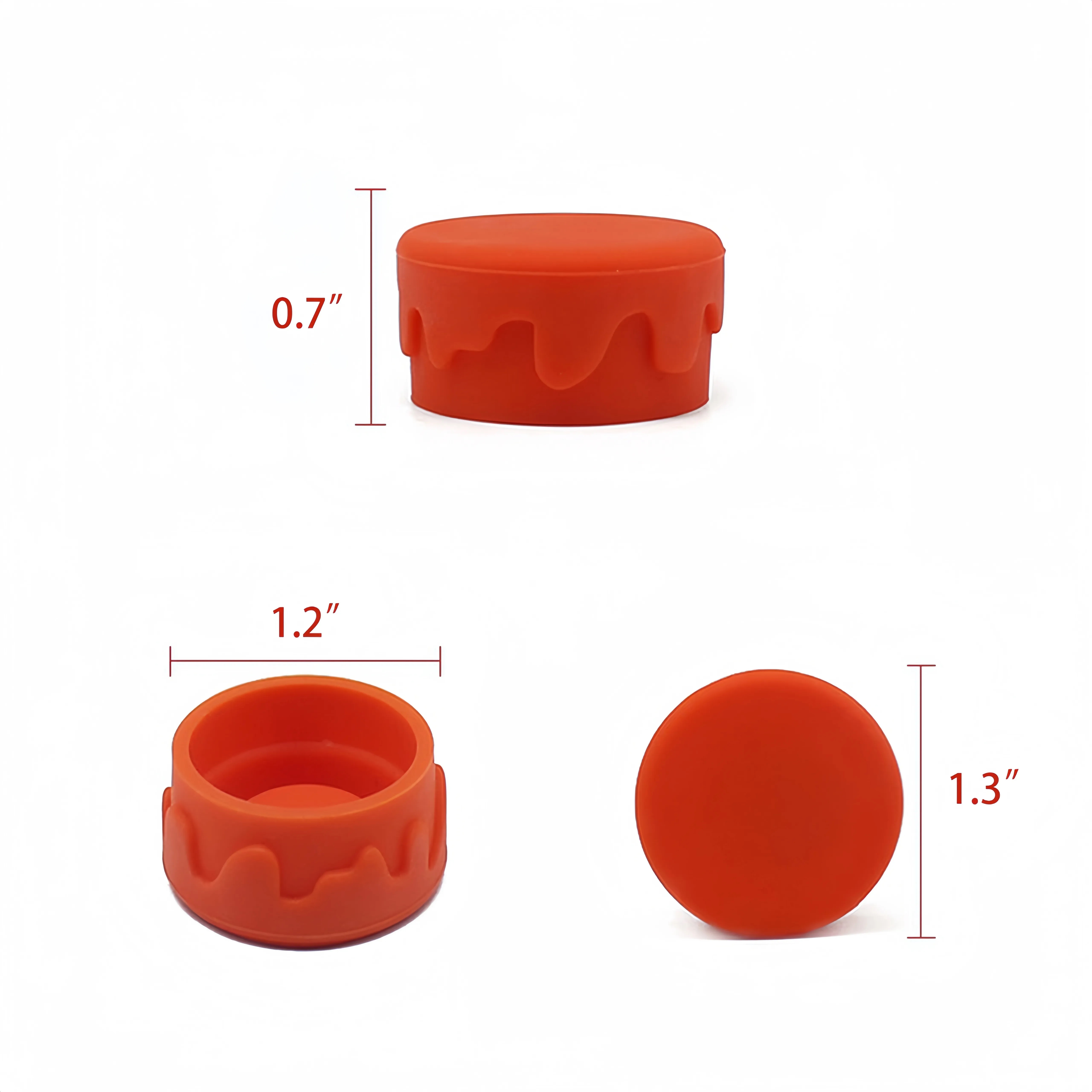 Soft Silicone Bottle Lid Sealed Fesh-keeping Stopper 7