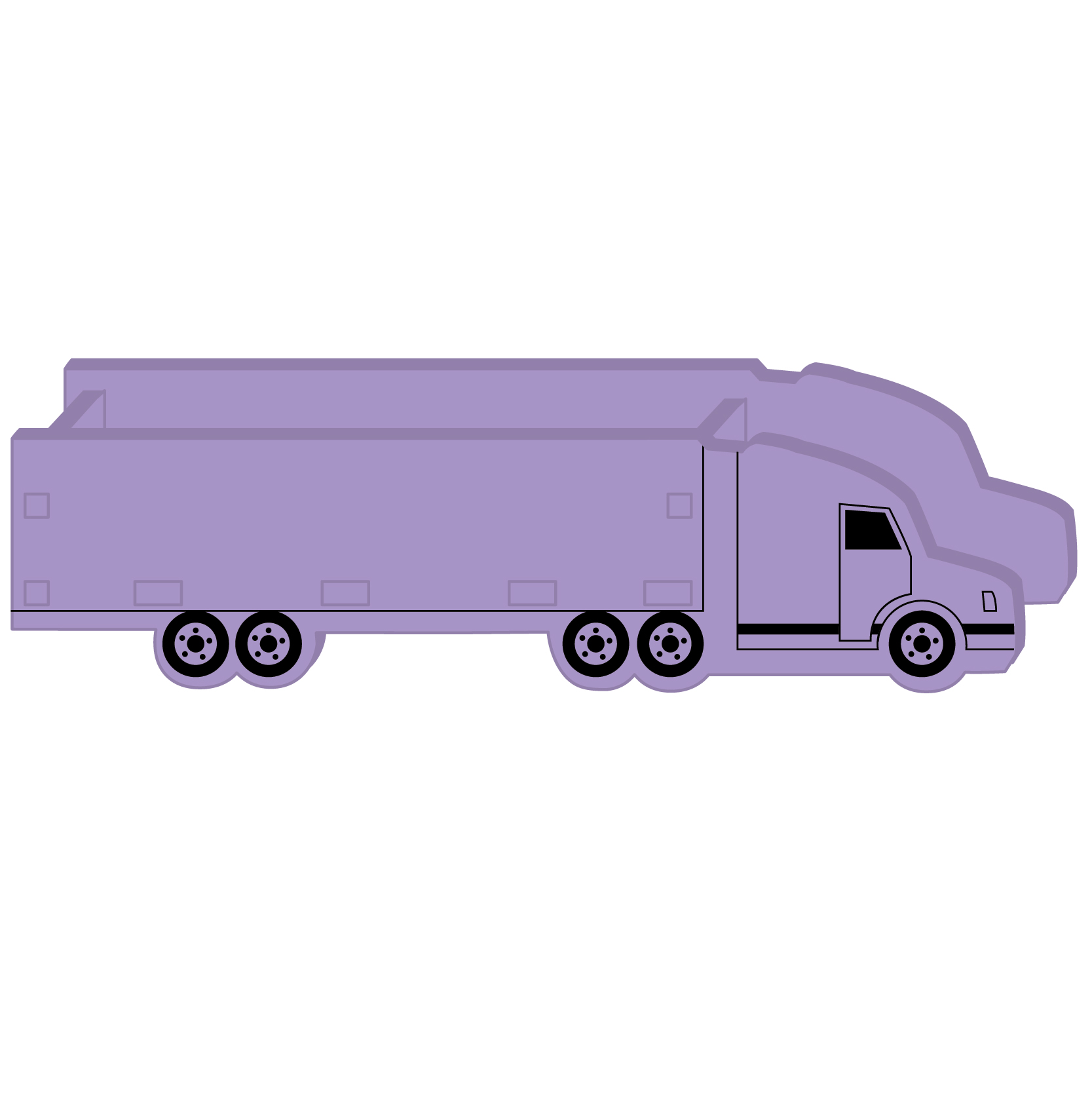 Semi Truck Desktop Caddy 25