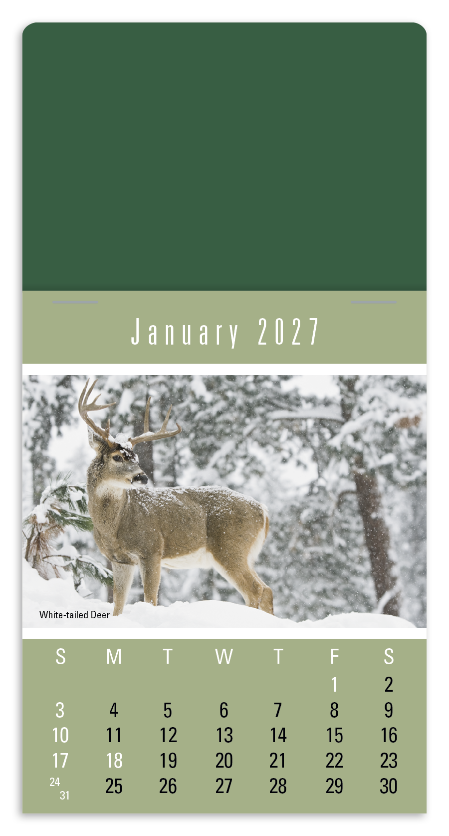Triumph Calendars Press-N-Stick Sportsmen Calendar
