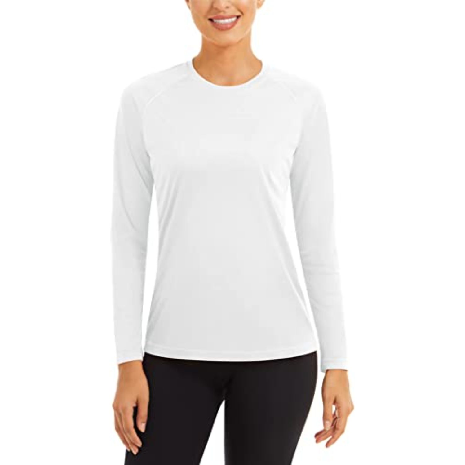 Women's Sunproof SPF 50+ Blank Sublimation Long Sleeve T-shirt