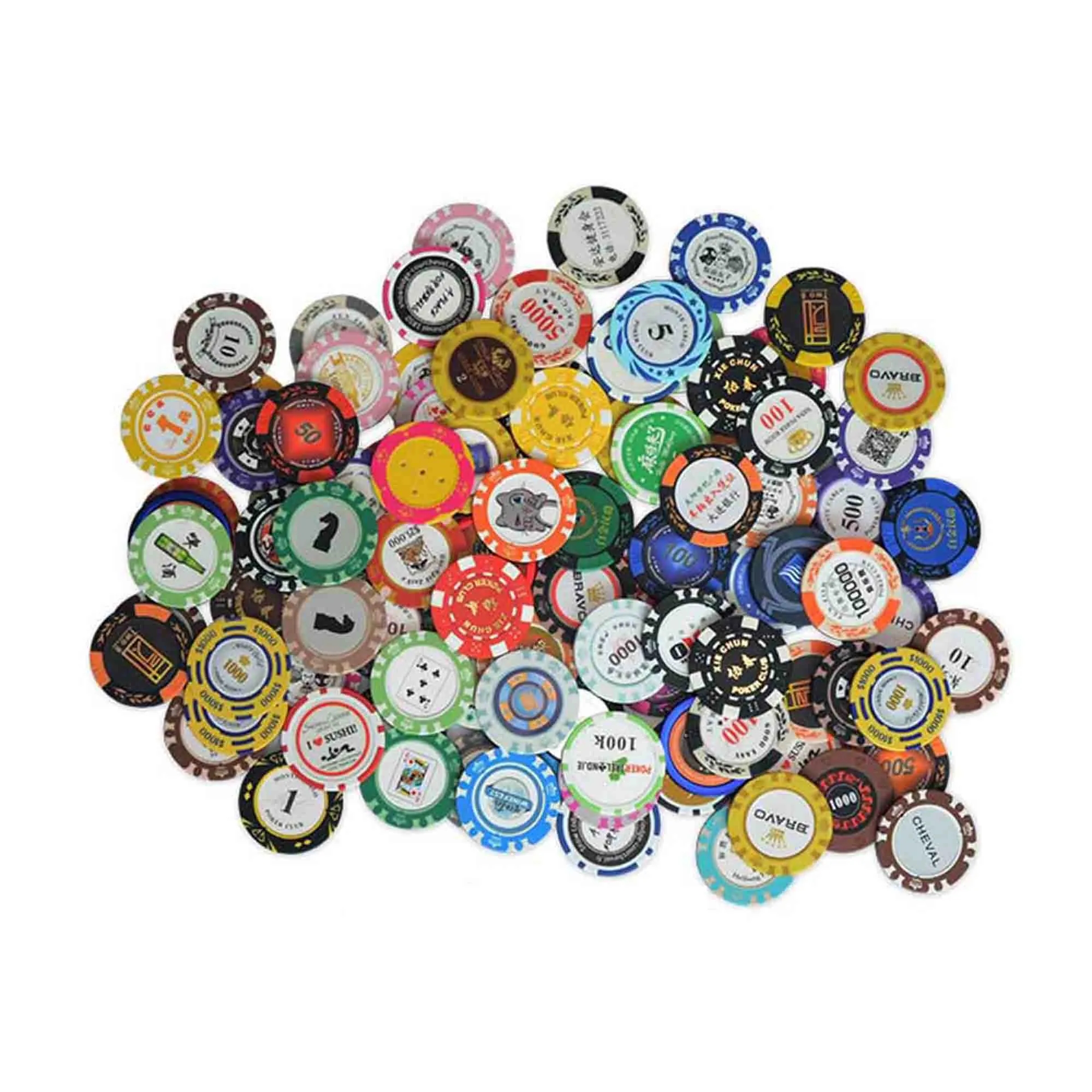 Custom Ceramic Poker Chips Casino Counter 7