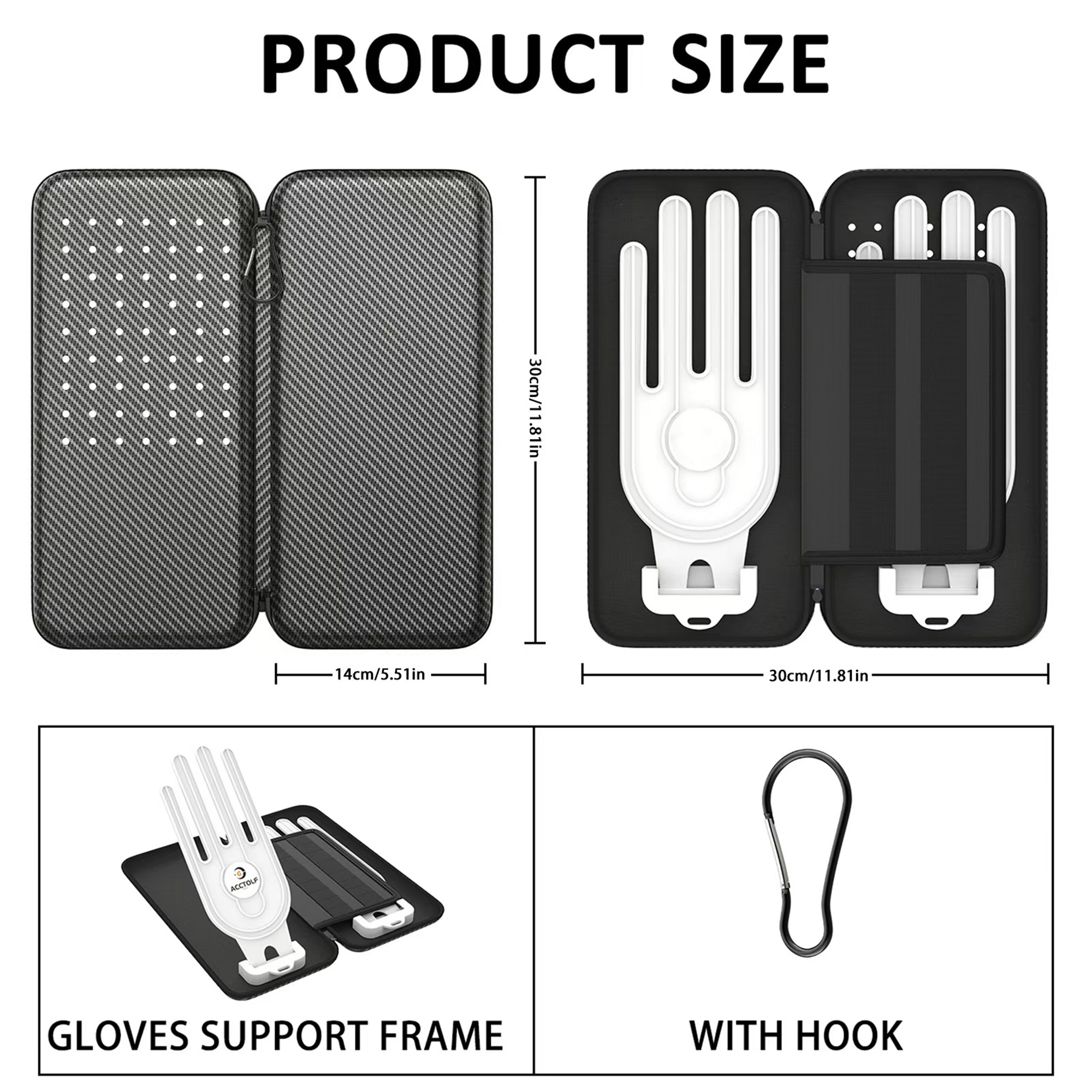 Blend Customizable Golf Glove Bag 7