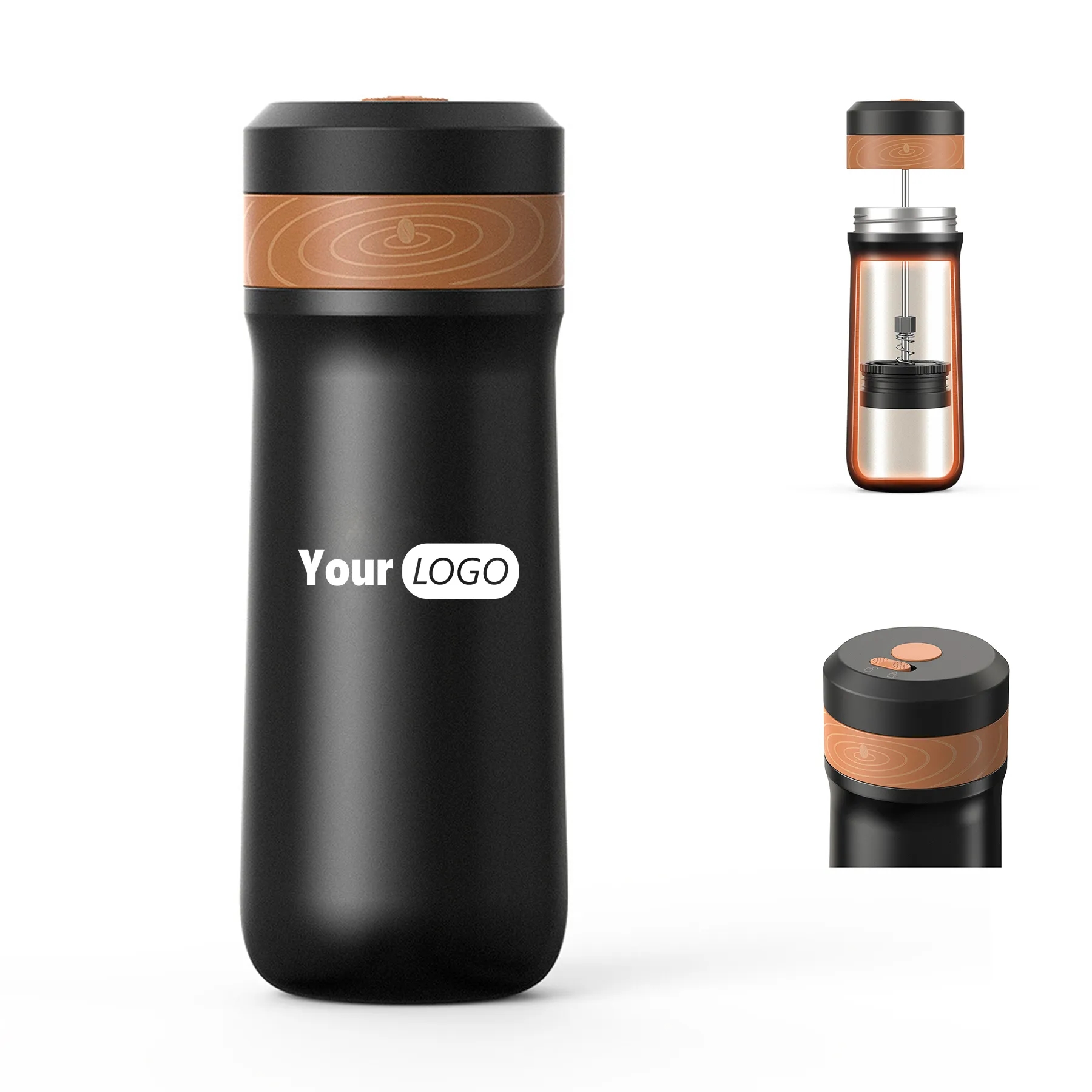 Portable French Press Coffee Maker 8