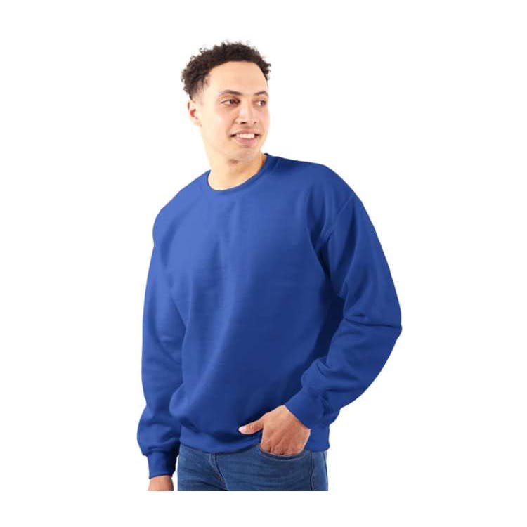 Adult Crewneck Sweatshirts - Royal S-XL 3
