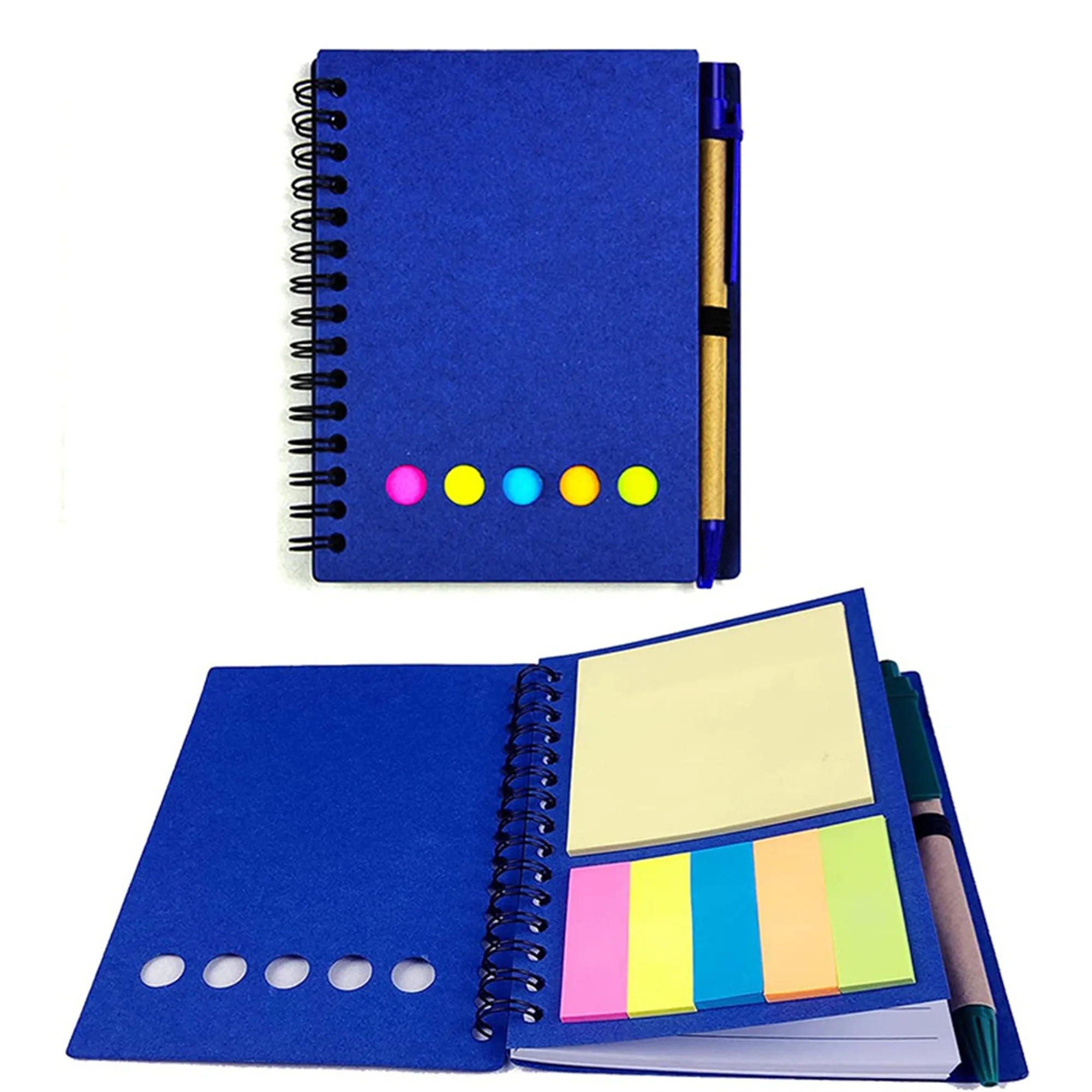 Inspirational Spiral Notebook Journal With Sticky Note 25
