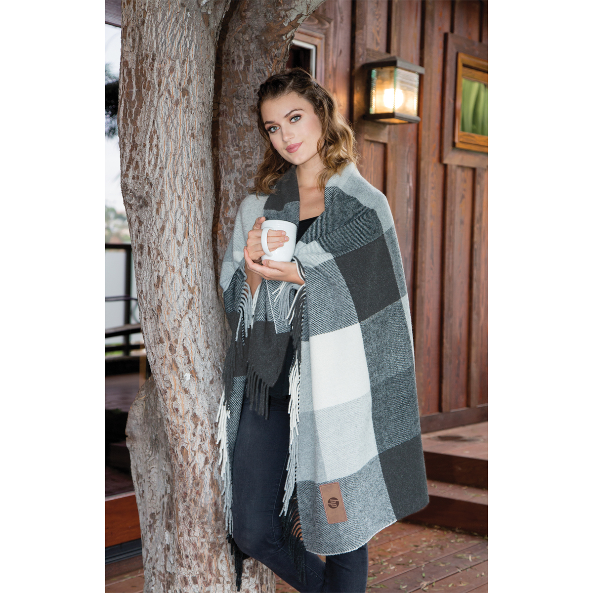 Yorkshire Plaid Wool Blanket DP2902 theISG