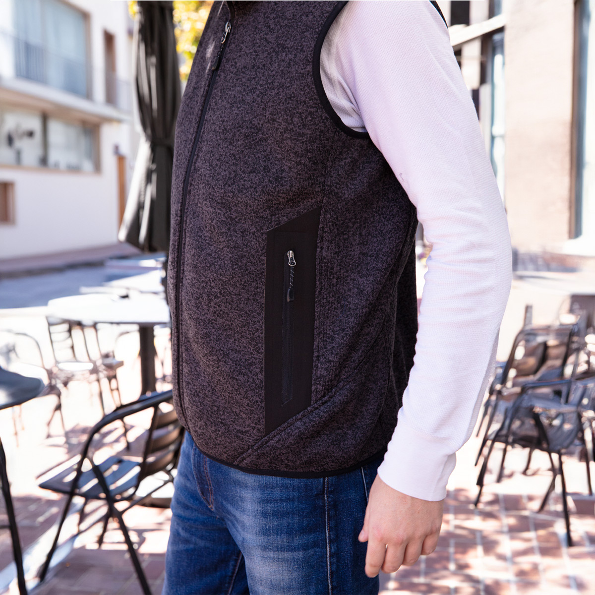 Men's Terrace Sweater Fleece Vest 13