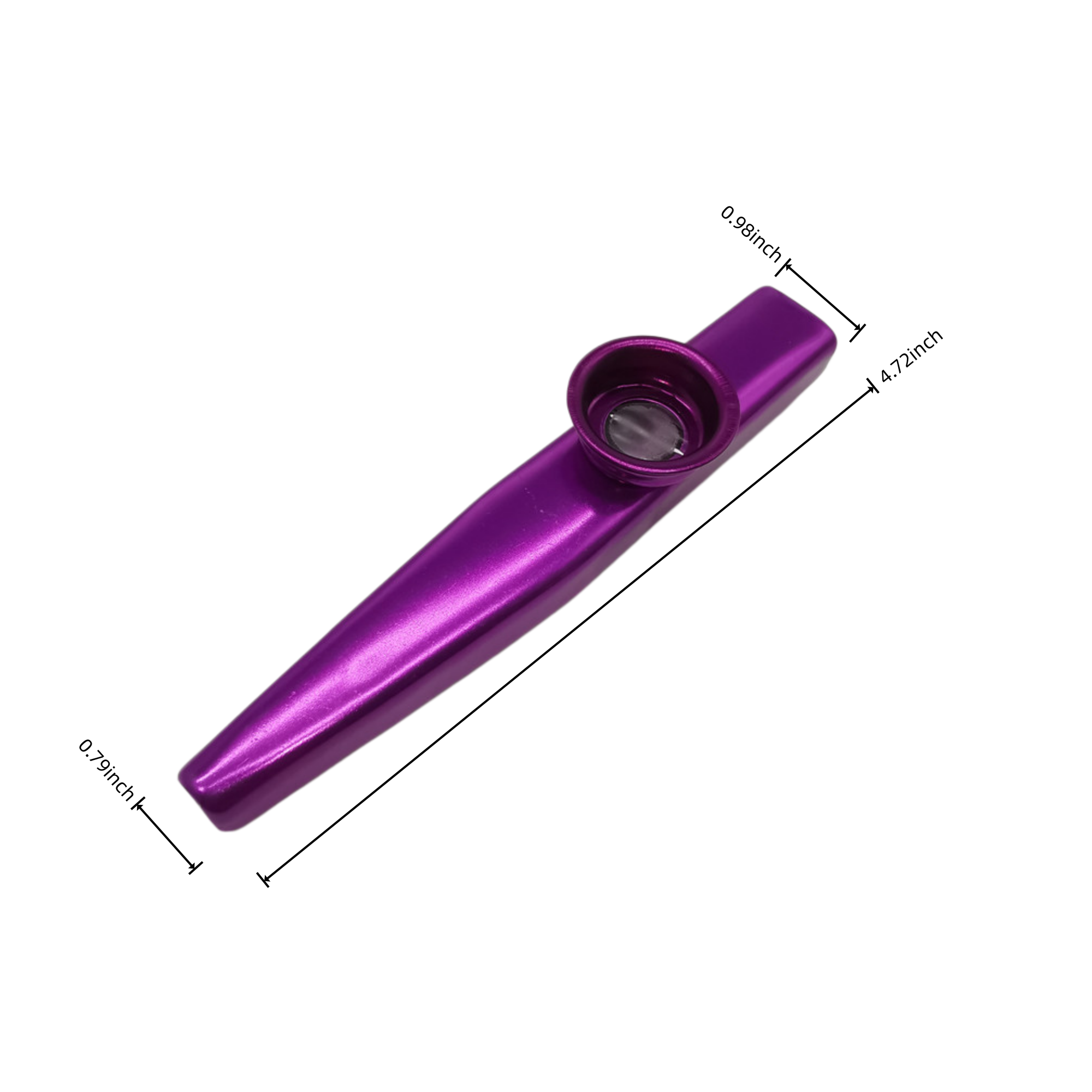 Custom Metal Kazoo 3