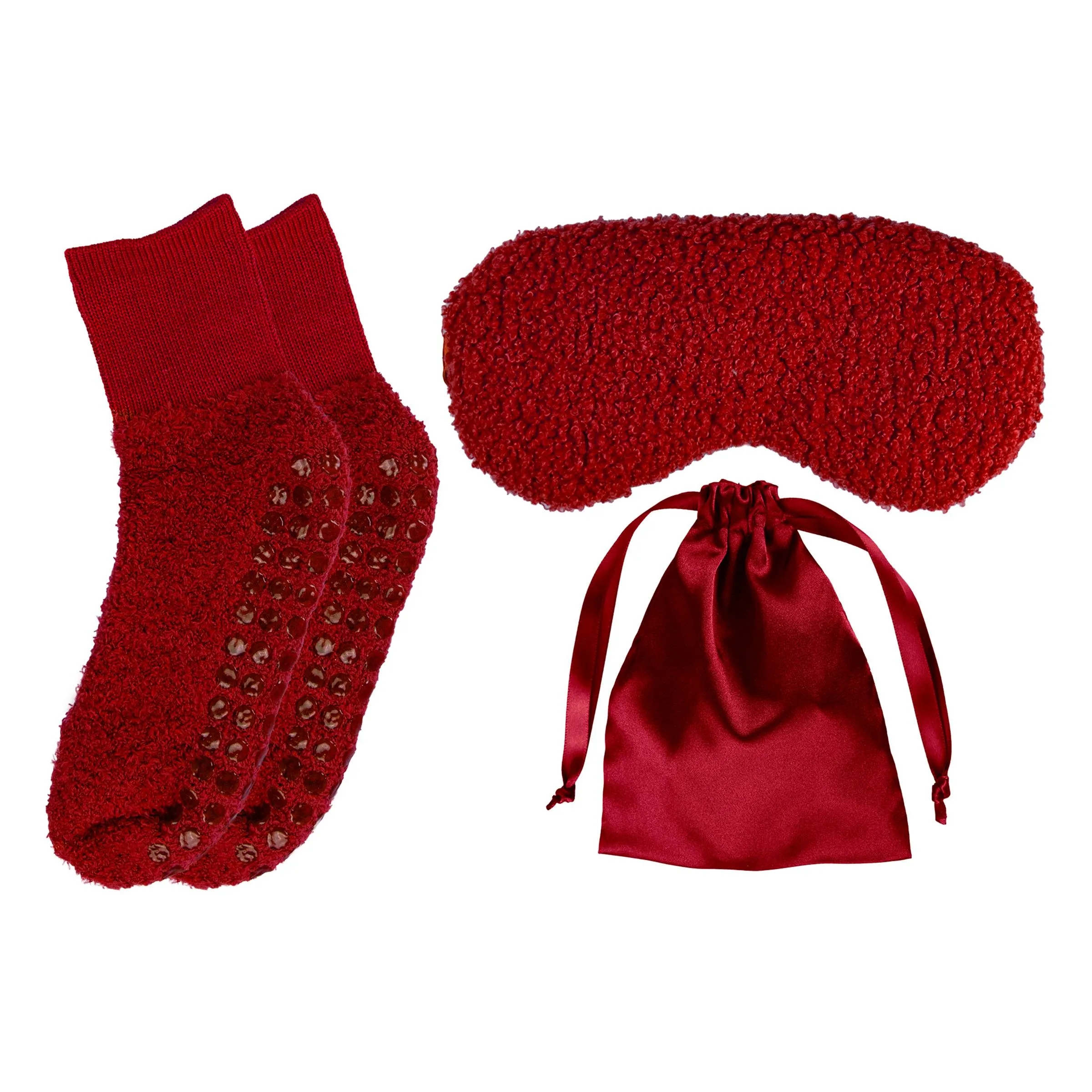 Satiny Fuzzy Sleep Set 5