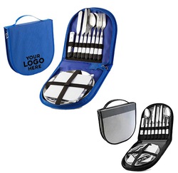 Picnic bag picnic tableware set