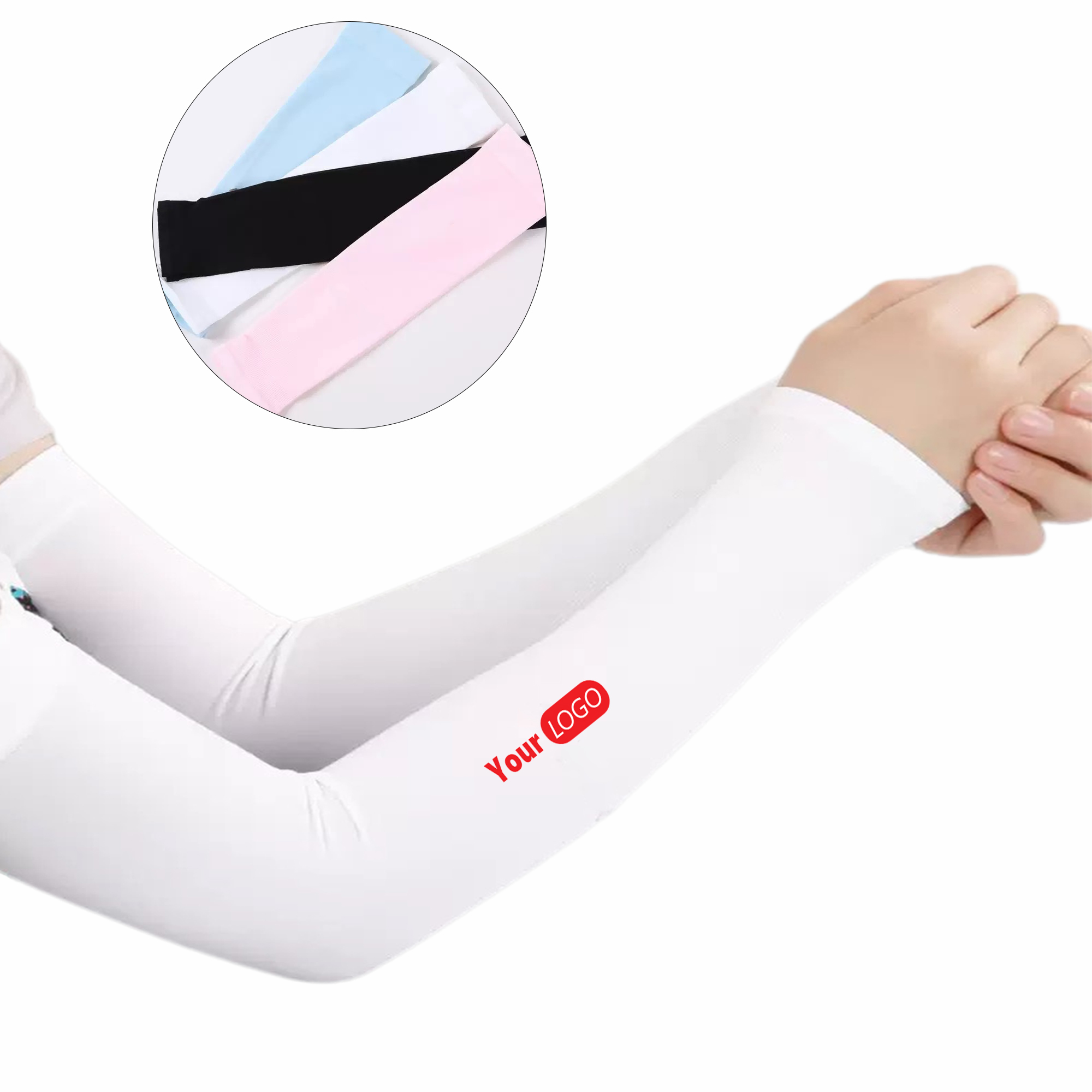 Customizable Outdoors Sunscreen Ice Sleeves MOQ 50pcs