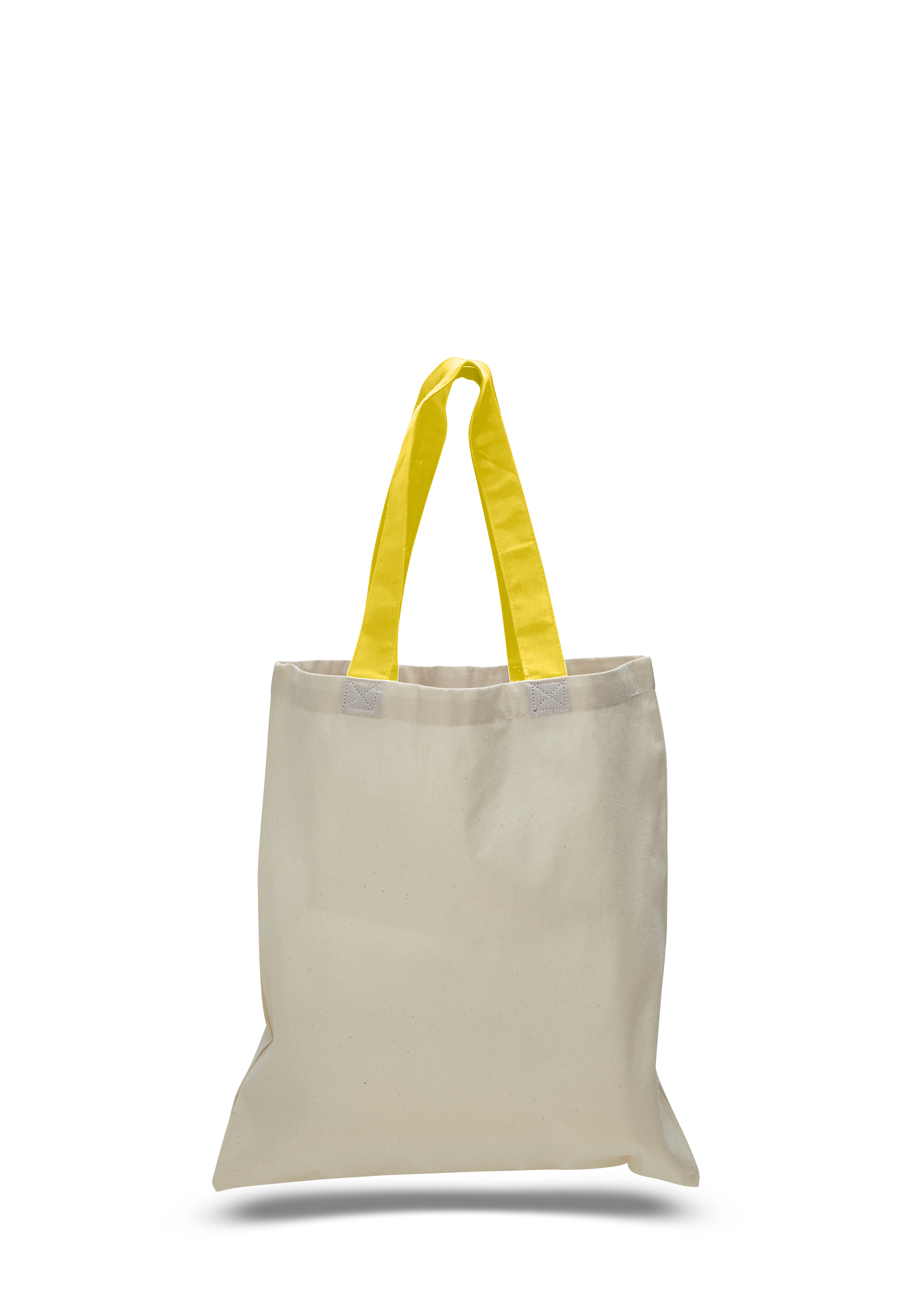 Economical Cotton Tote Bag with Colored Handles, custom tote bag with logo imprint 39