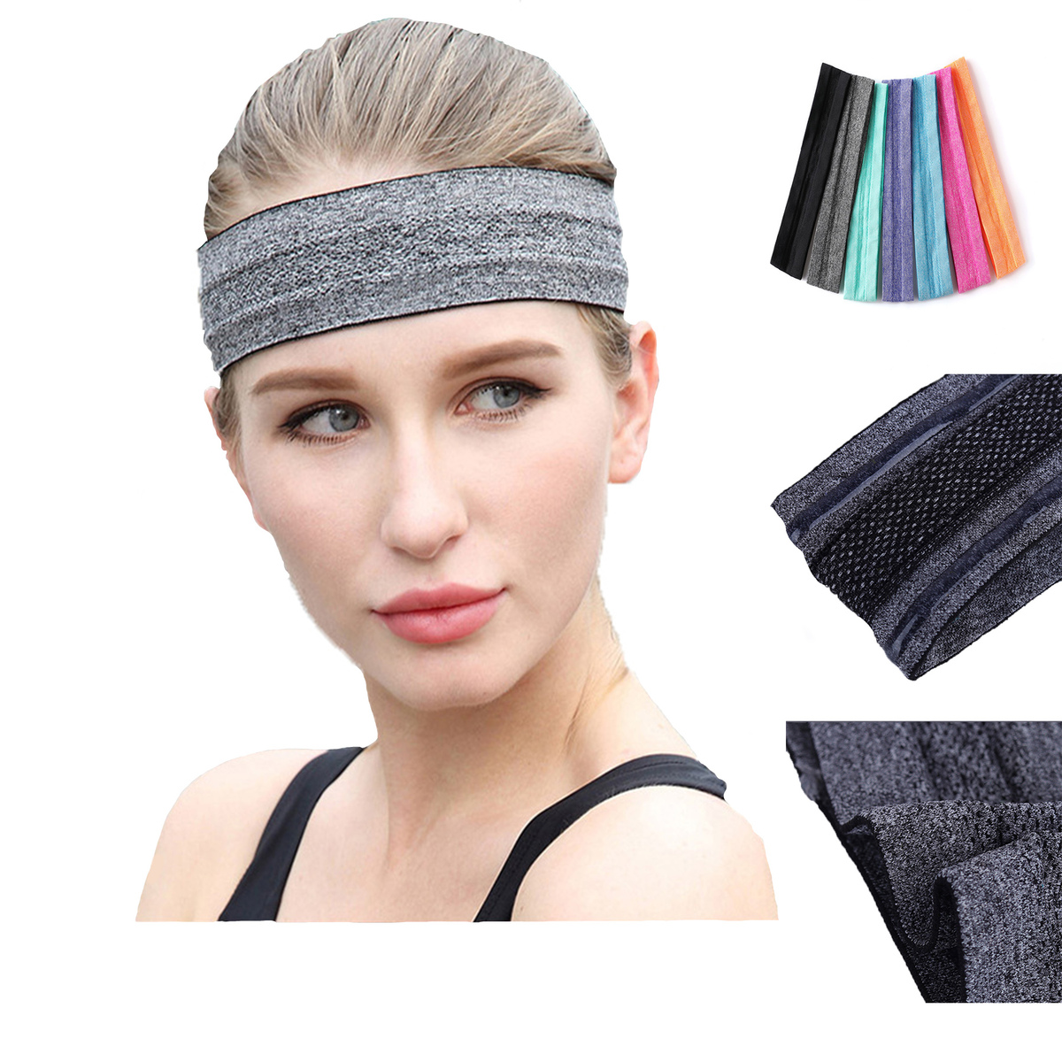 Sports Sweat-Absorbent Non-slip Headband