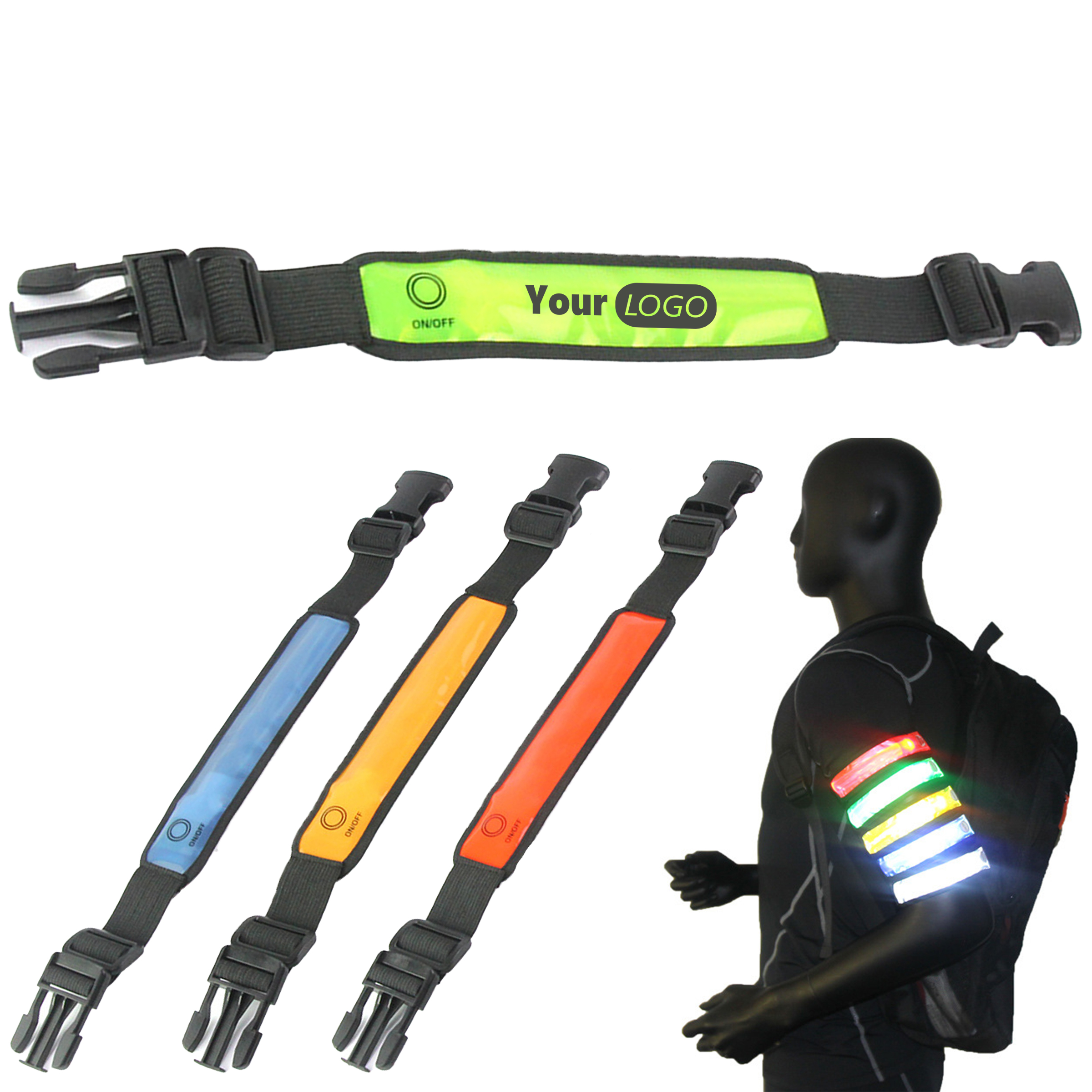 Oxford Outdoor Sports Luminous Reflective Armband 8