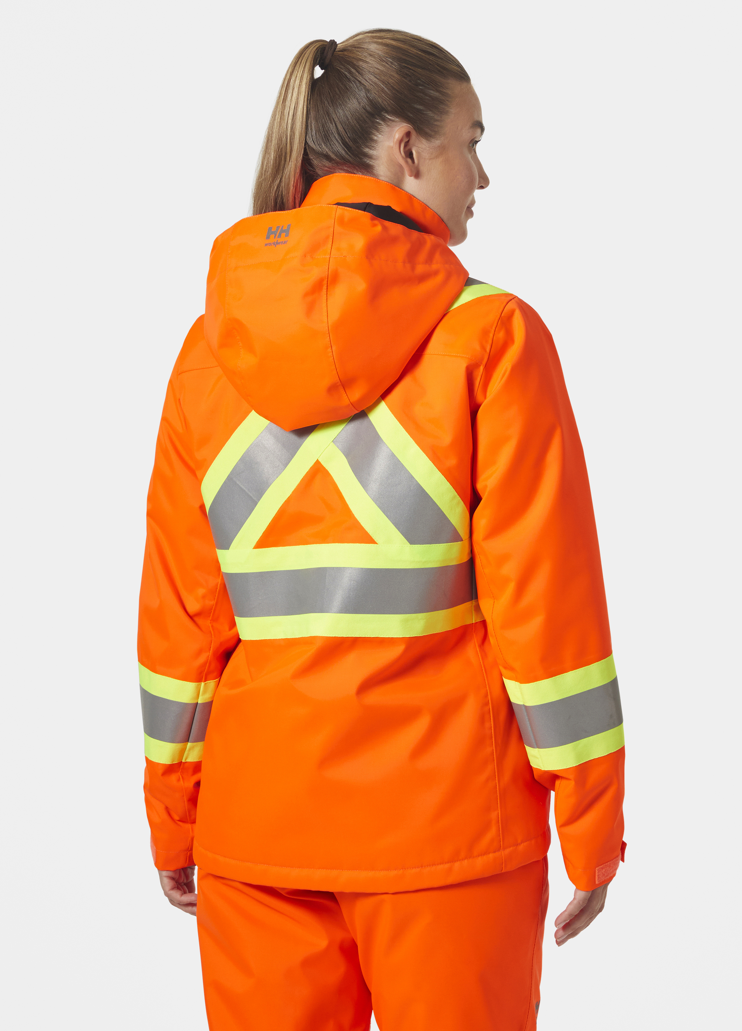 Helly Hansen Women's Alta Hi Vis Insulated Winter Jacket CSA 21