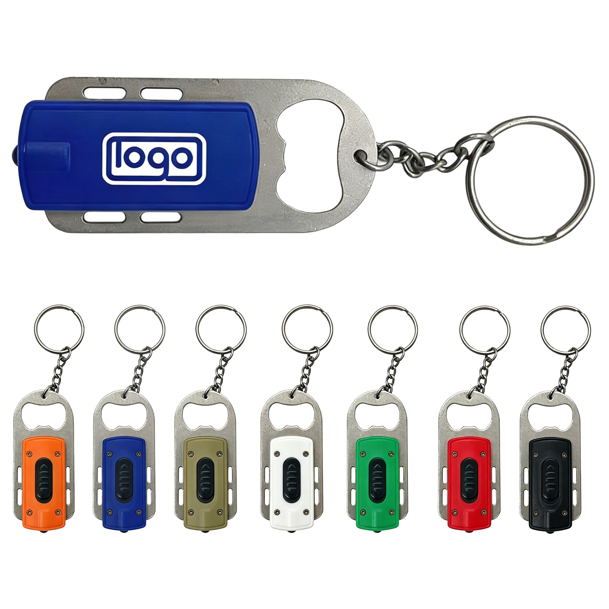 Led Keychain Flash Light With Bottle Opener 2