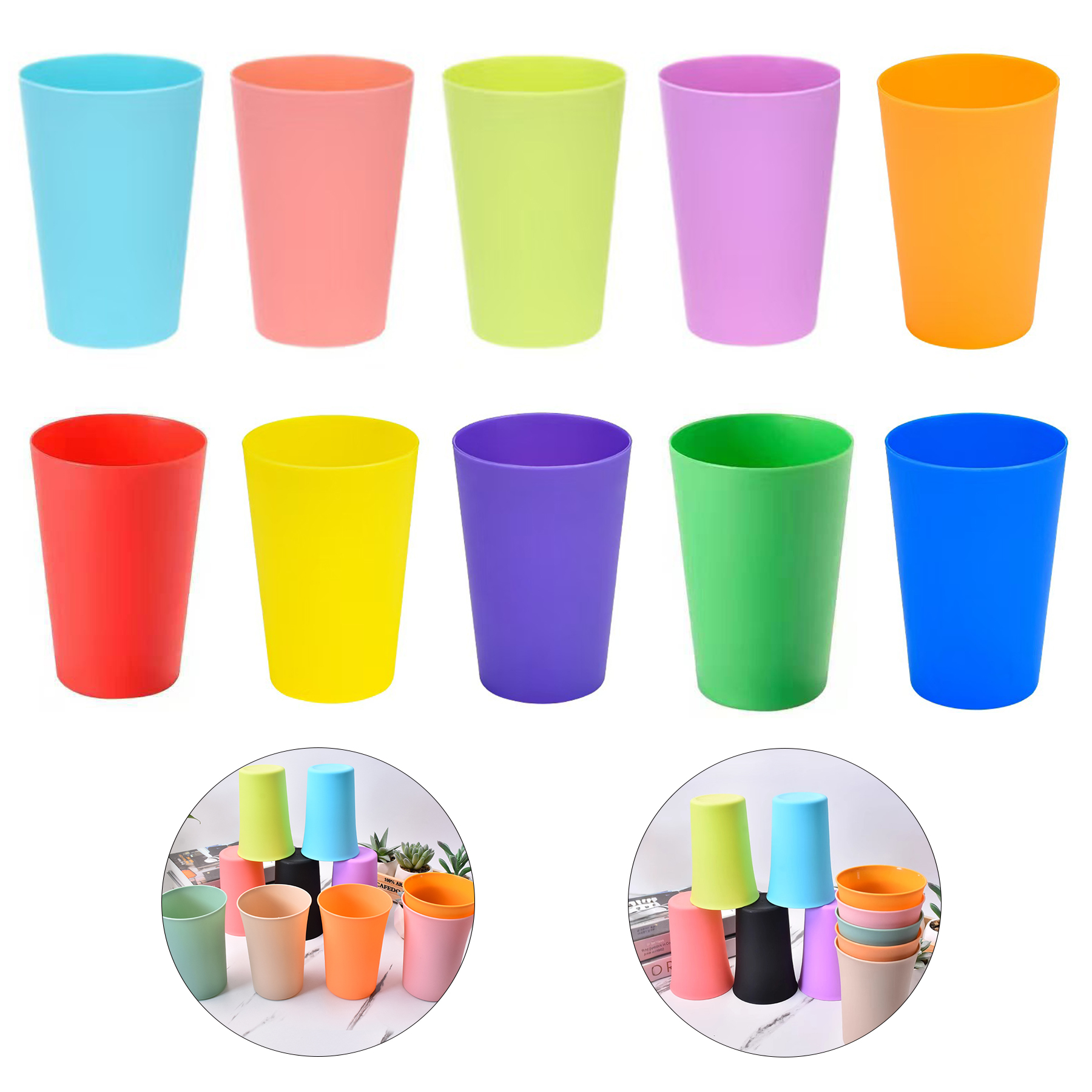 Reusable Plastic Drinking Cups 4