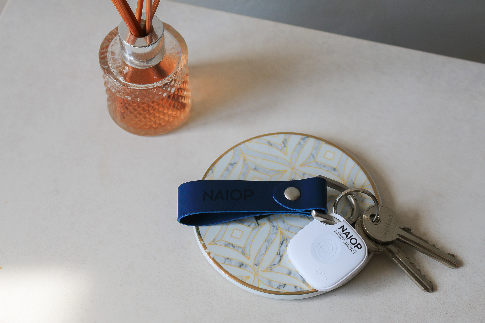 New Tile Mate with Vegan Leather Key Fob 89
