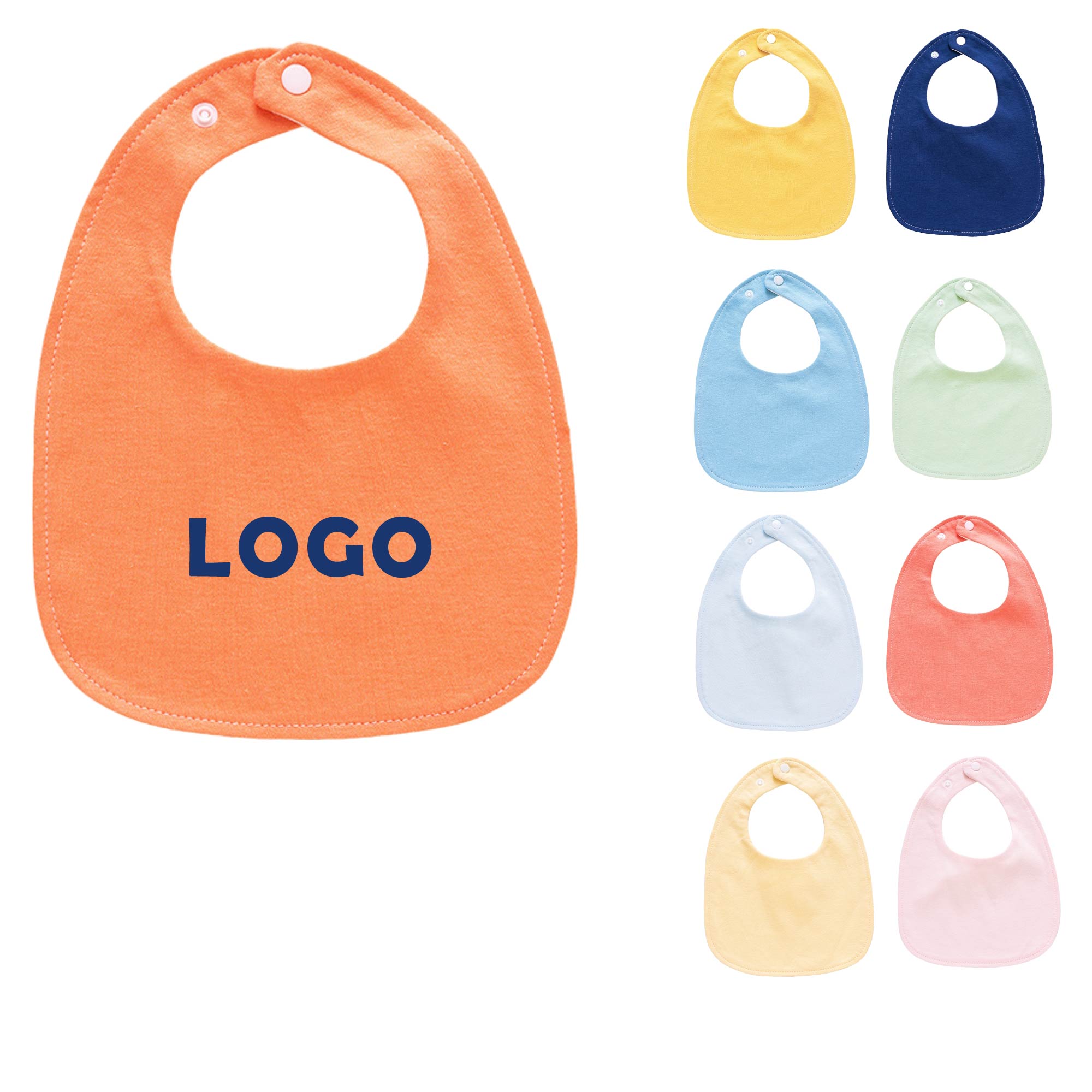 MOQ 10 pcs Infant U-Shaped Bibs 4