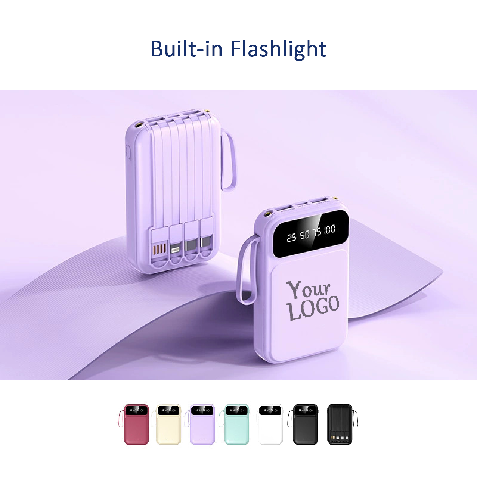 Flashlight Display Power Bank