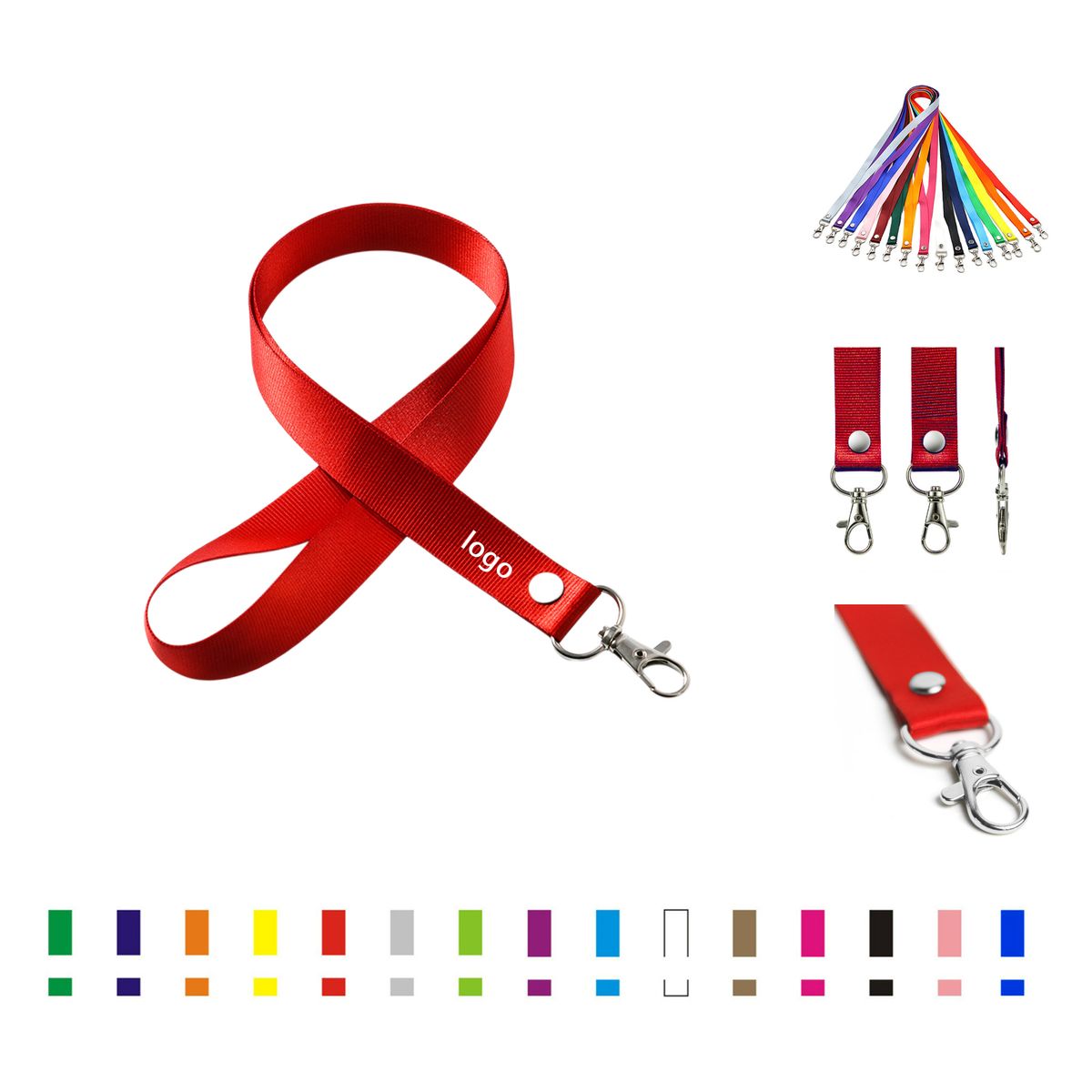 Polyester Work Permit Lanyard 3