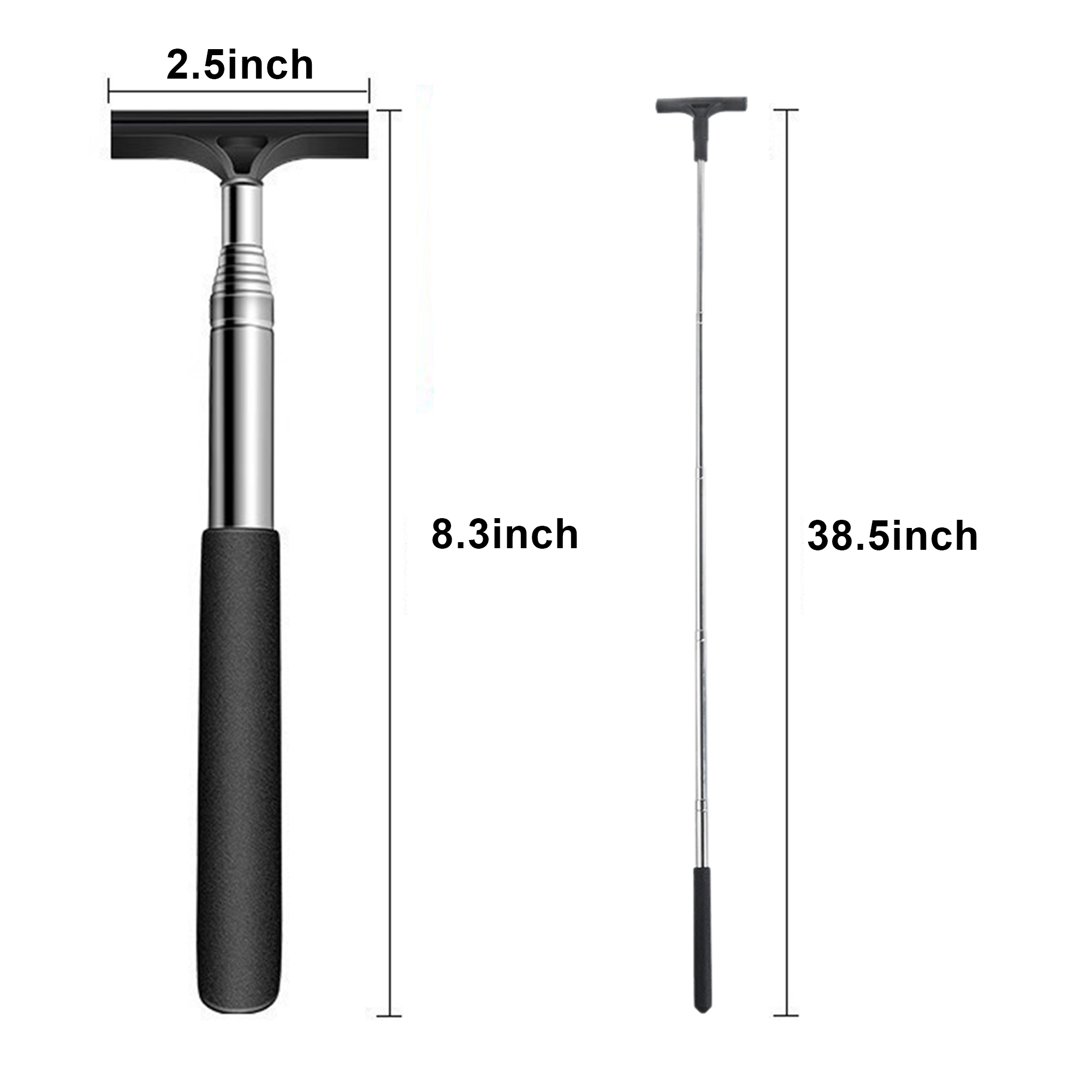 Telescopic Rearview Mirror Squeegee 4