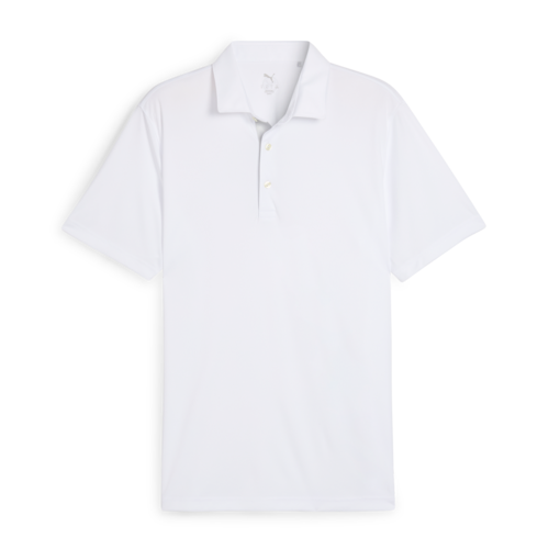 Puma Pure 2.0 Golf Polo - White Glow