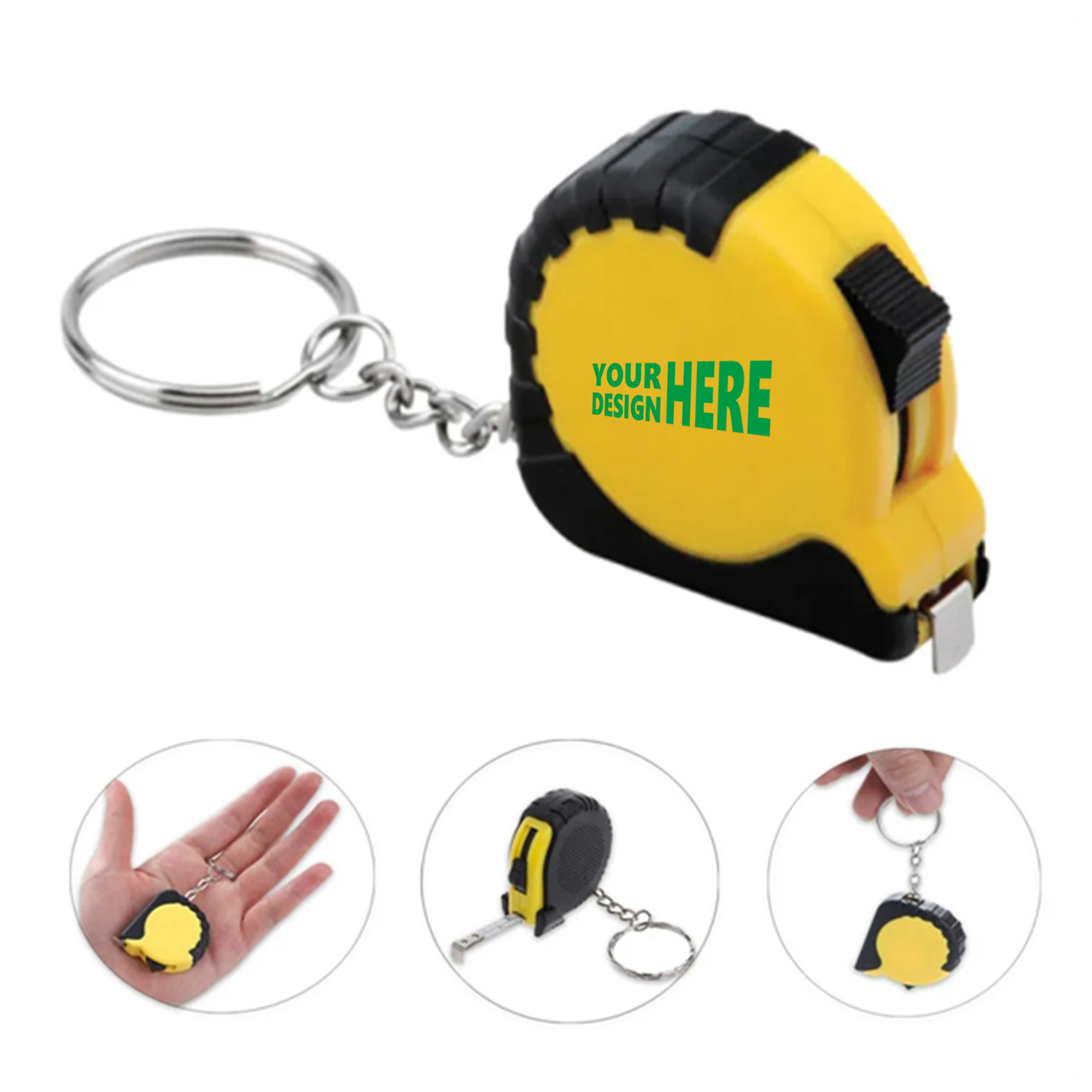 Tape Measure Key Chain