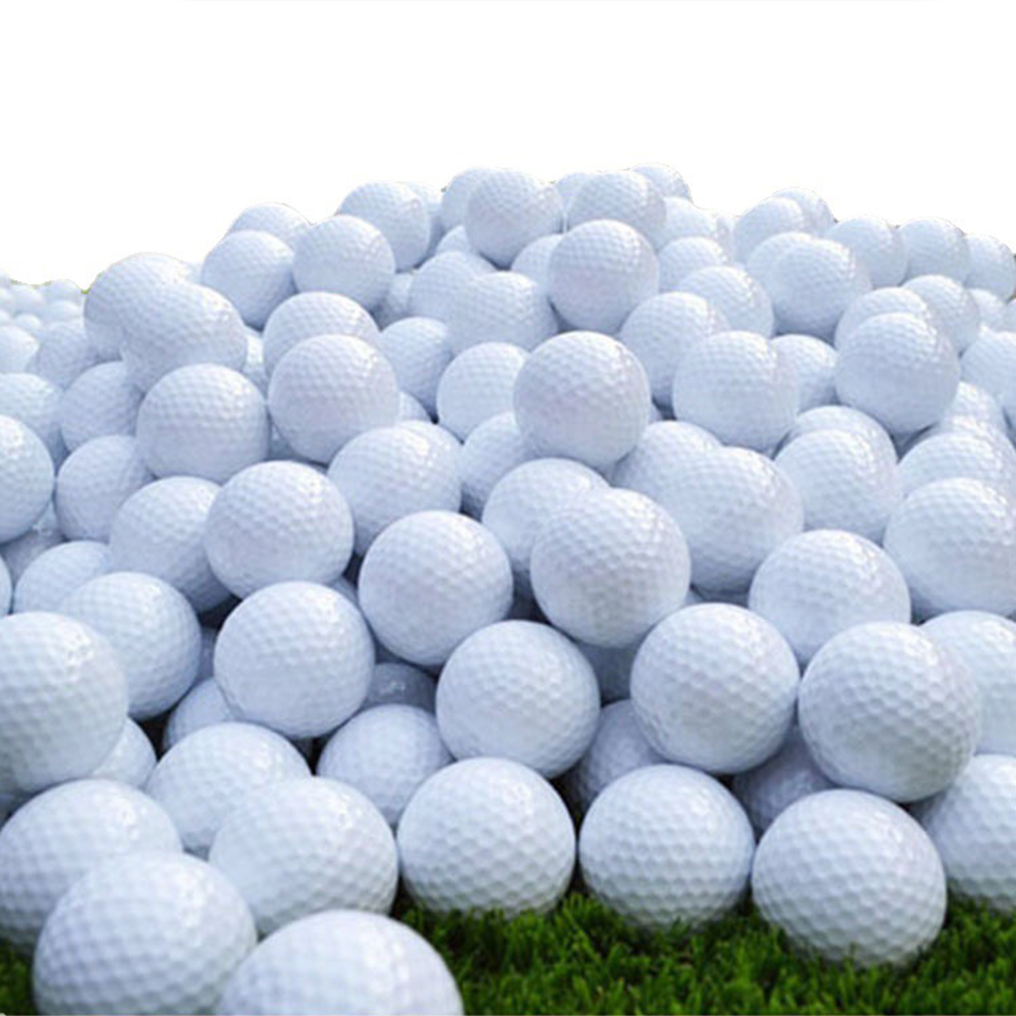 White Training Golf Balls 3