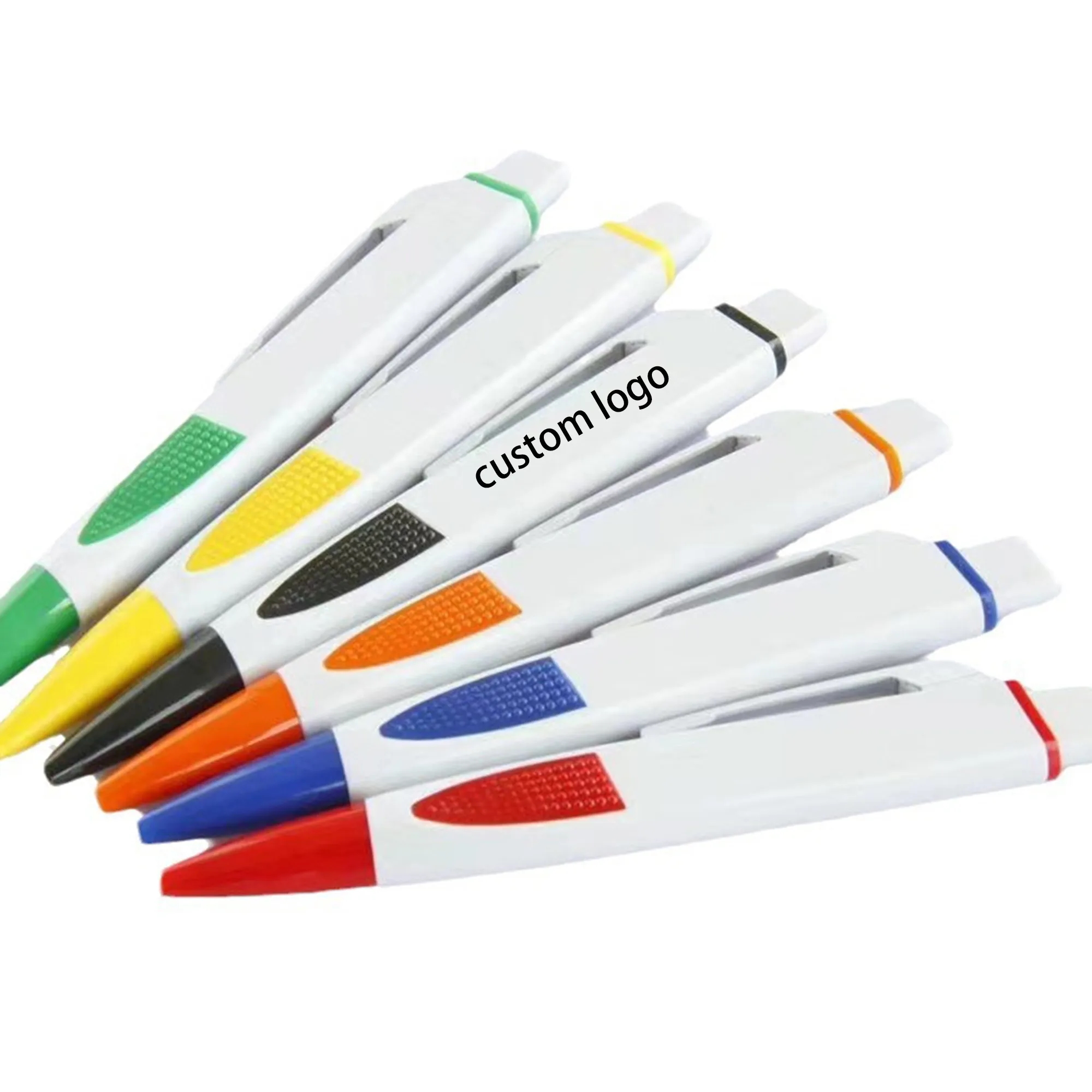 Wide Body Ballpoint Pen With Grip Section 8