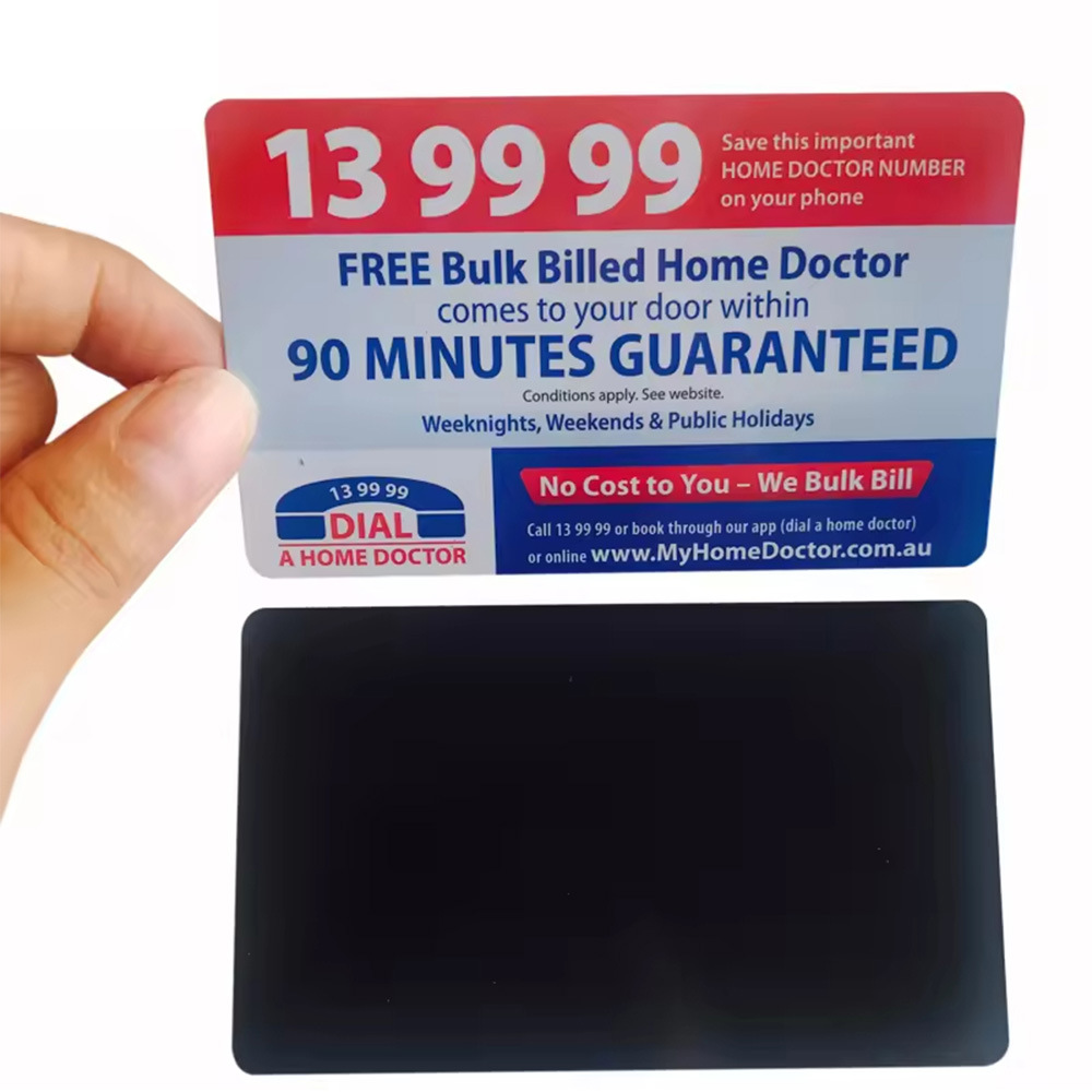 Magnetic business card