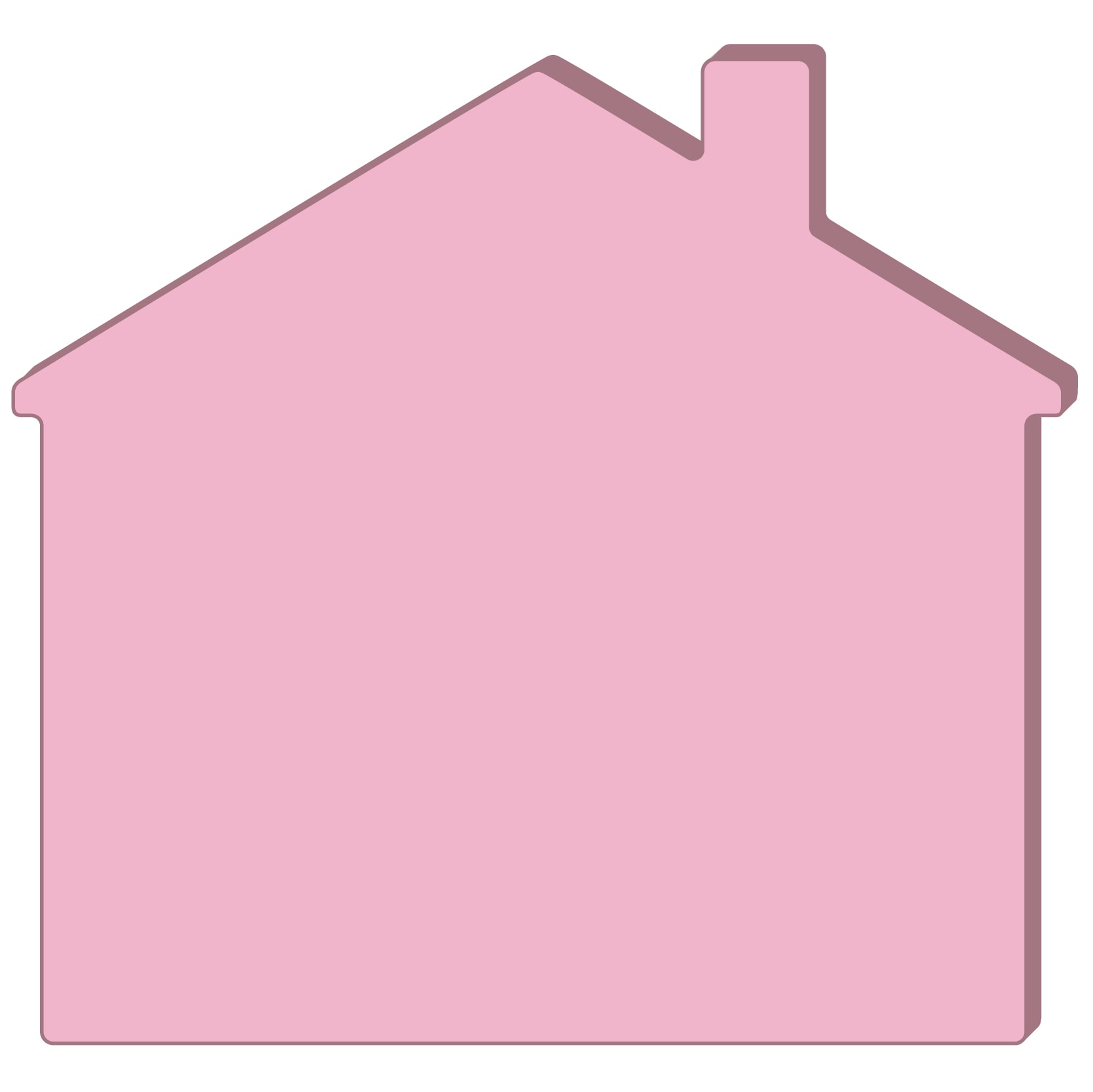 House Shape Coaster 30