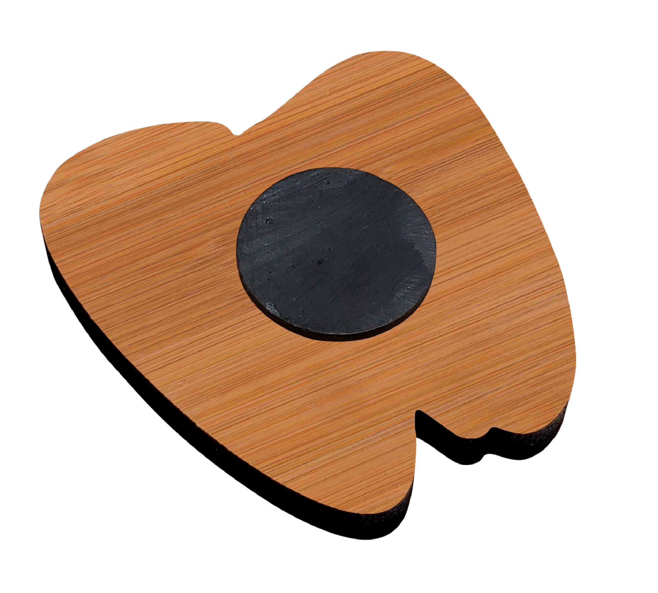Custom Ultra Vivid Bamboo Magnet with Disc Magnet 22