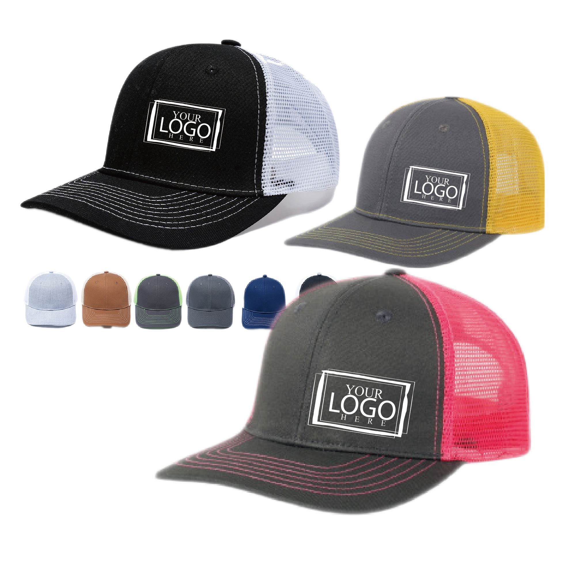 Adjustable Mesh Back Trucker Cap