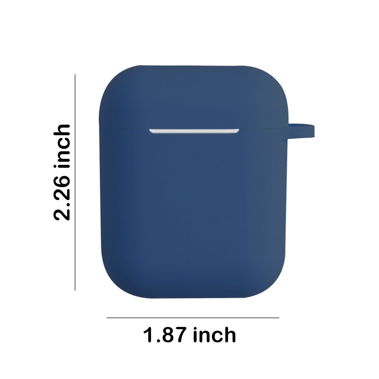 Earphone Case with Carabiner - Silicone, Compact Design 7