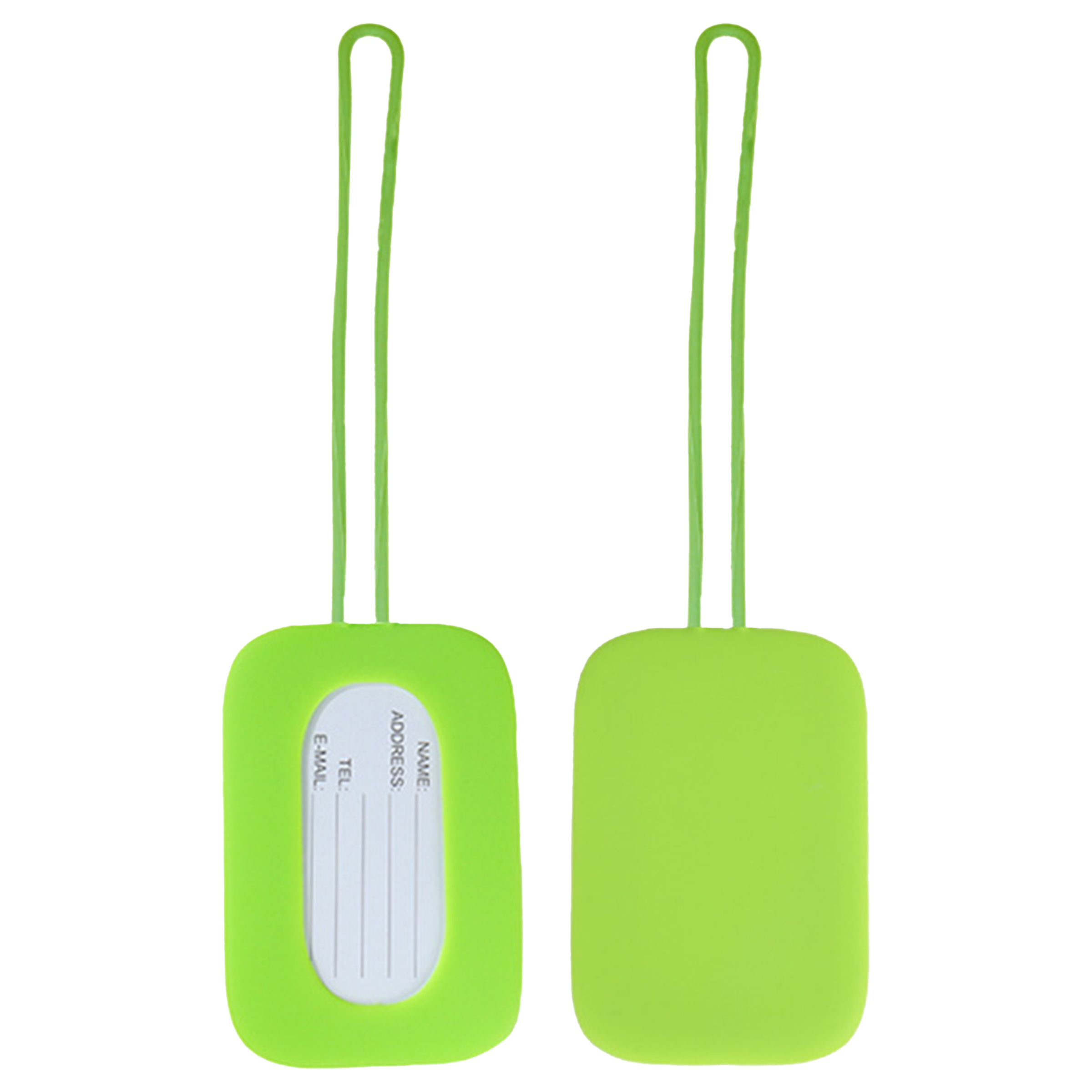 Silicone Airplane Luggage Tag 24