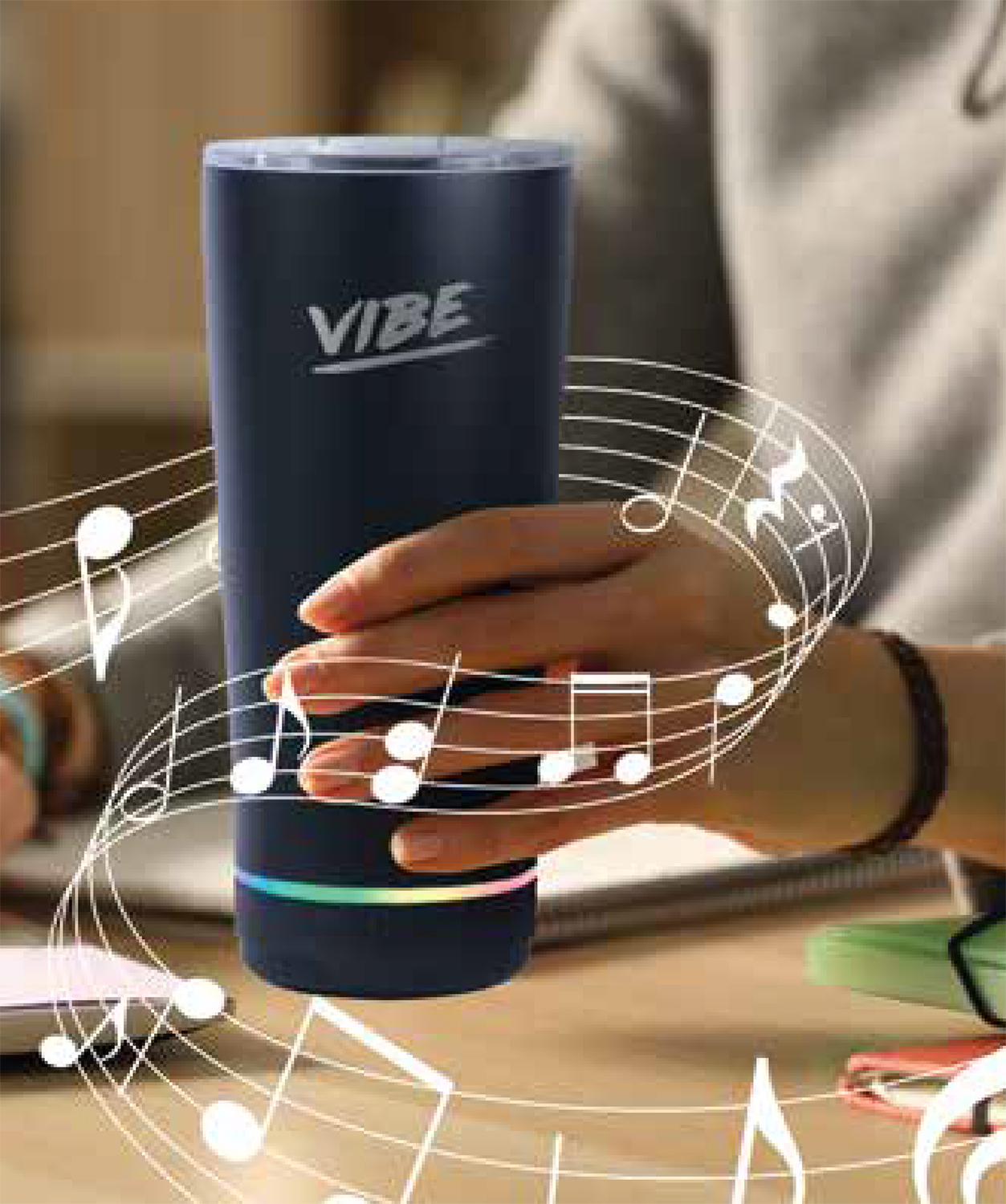 Vibe 28oz Speaker Tumbler 9
