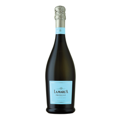 Etched La Marca Prosecco Sparkling Wine Bottle