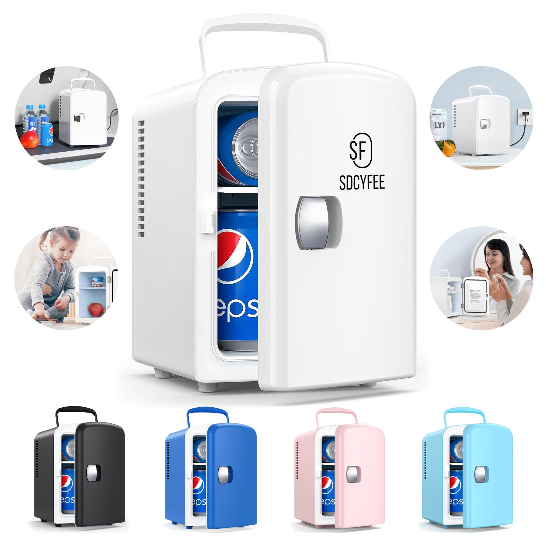 4 Liter Mini Fridge 4