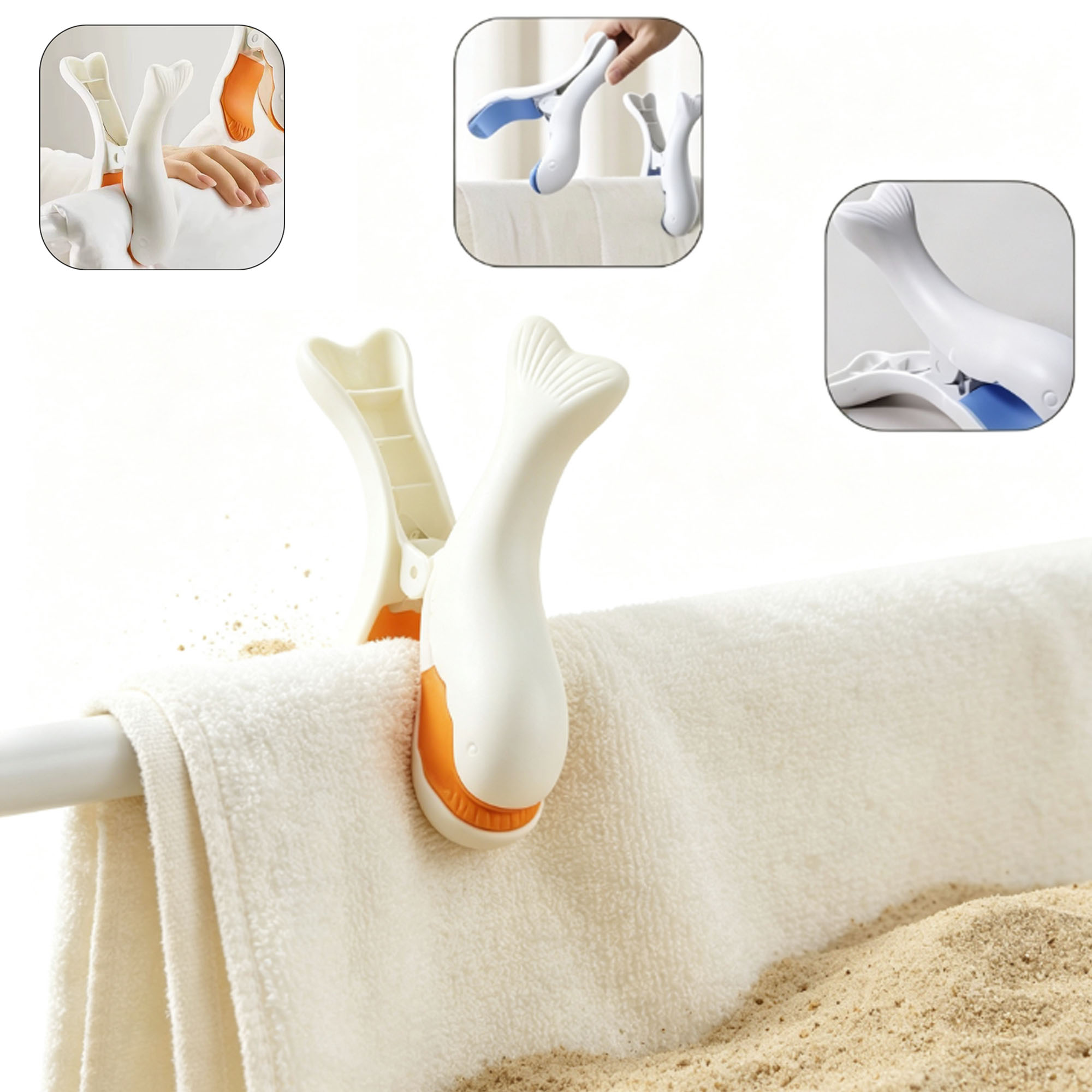 Thickened Plastic Quilt Airing Clip 2