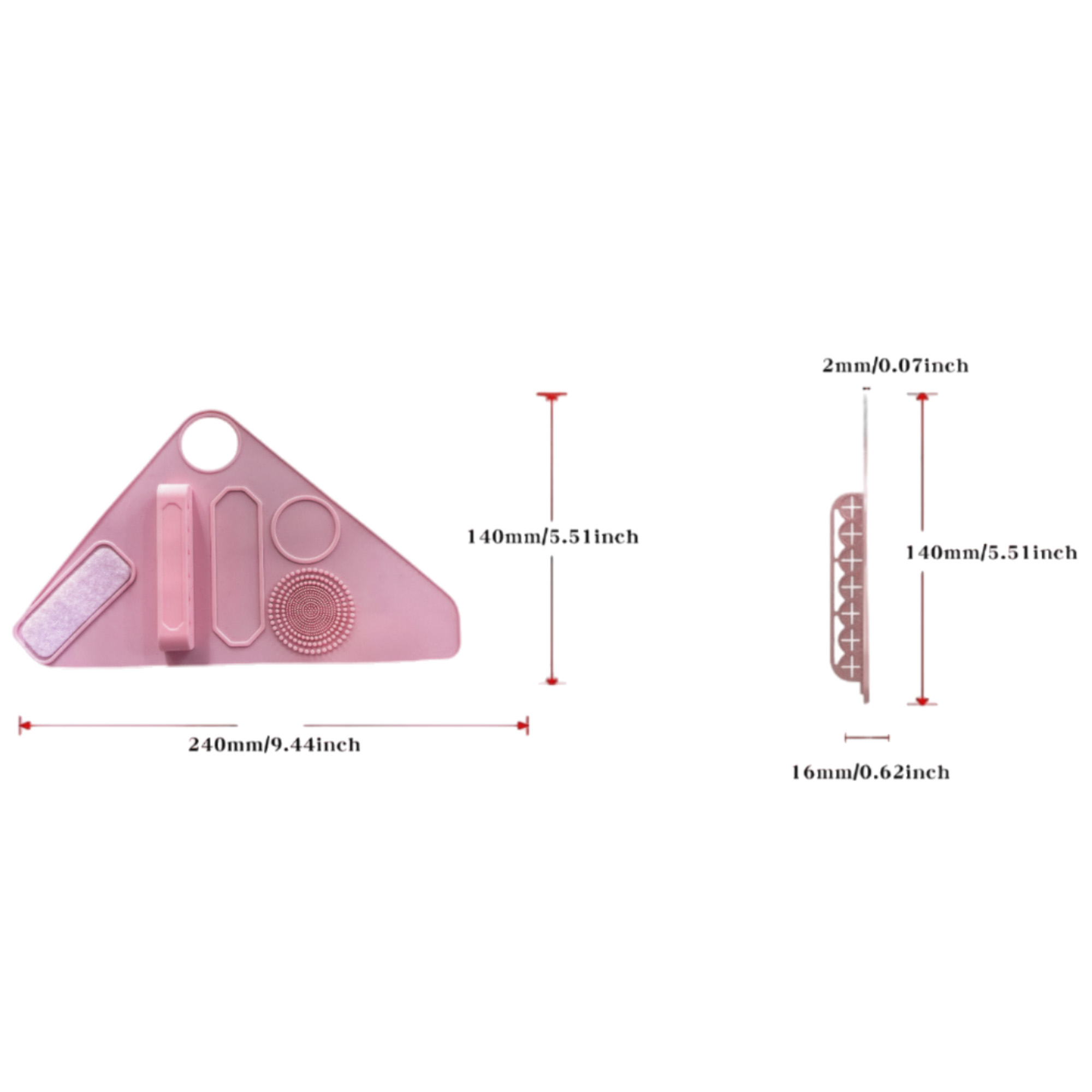 Multi-functional Silicone Makeup Assistance Wristband 4