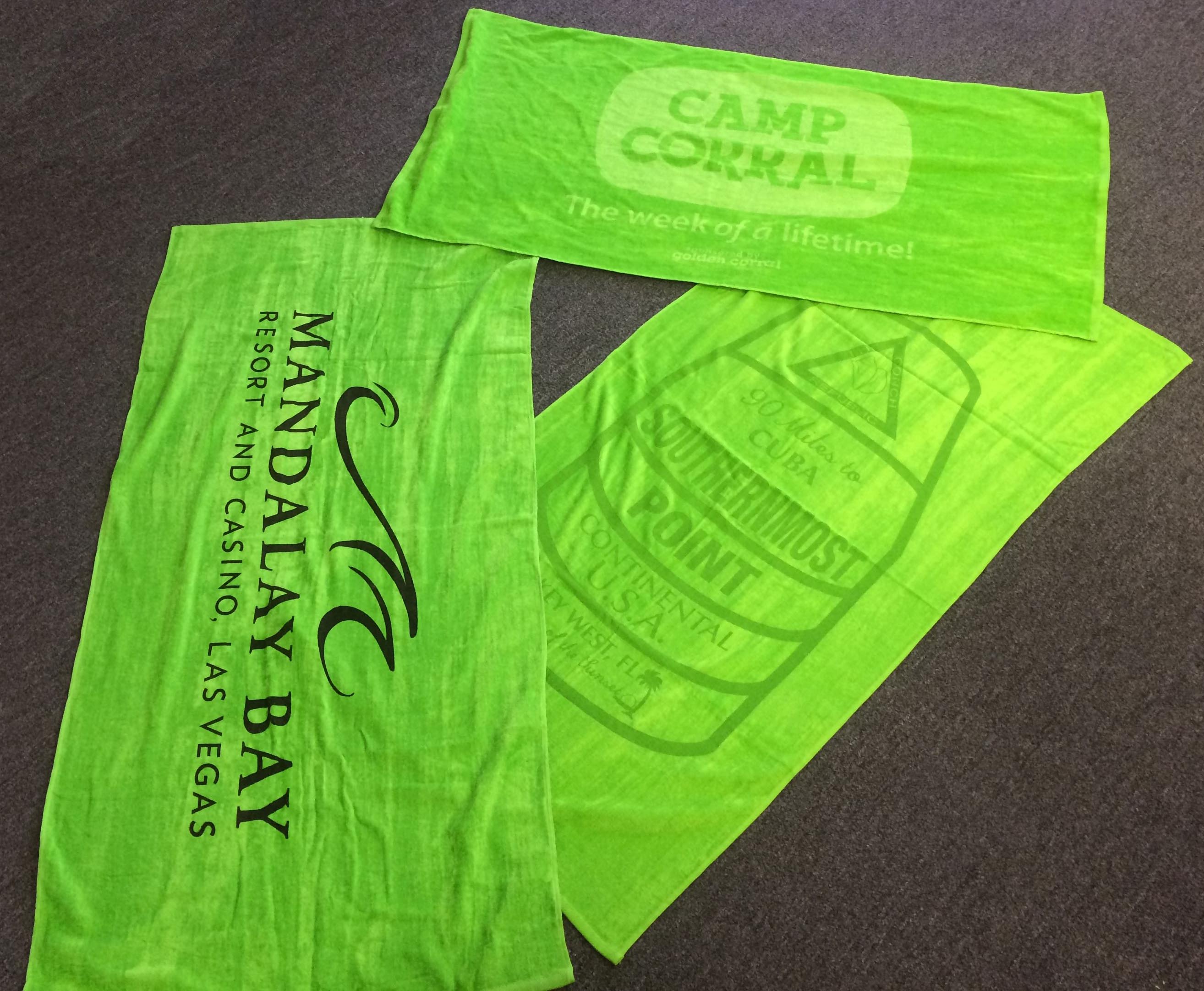 28x58 Economy Light Weight 9 Lbs/ Dz Terry Beach Towels 10