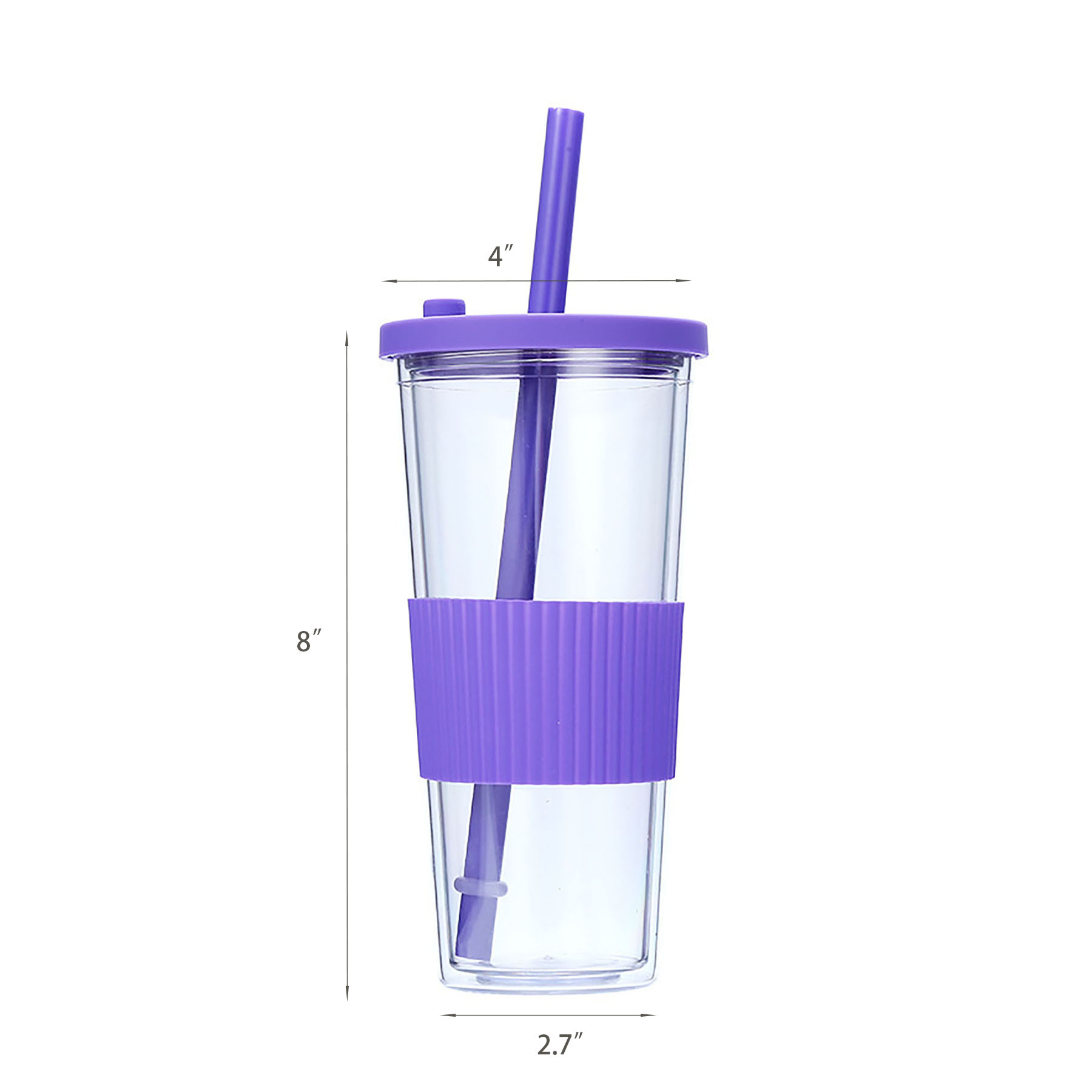 24 oz. Reusable Clear Plastic Cup 10